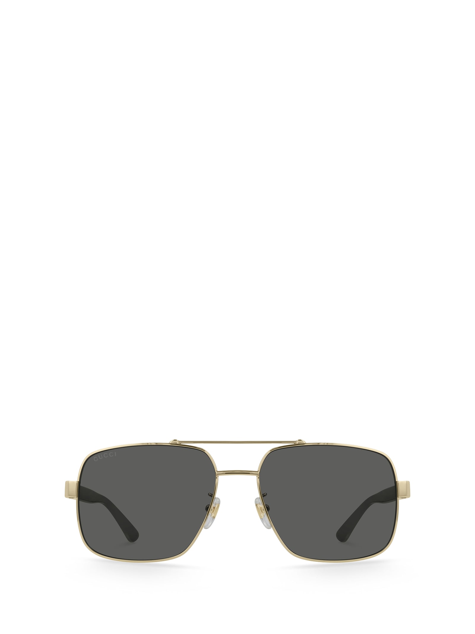 Shop Gucci Gg0529s Gold Sunglasses