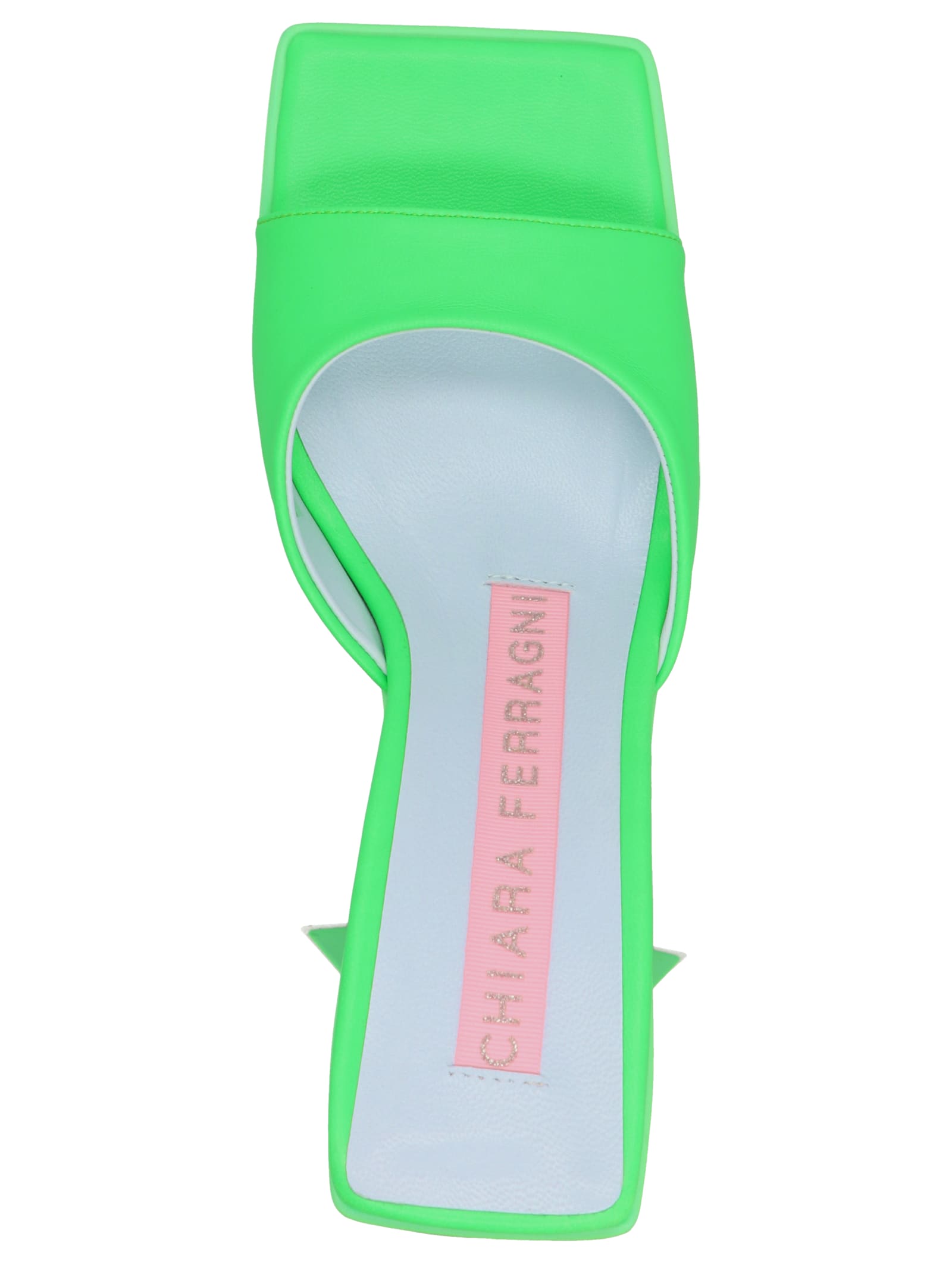 Shop Chiara Ferragni Cf Star Sandals In Green