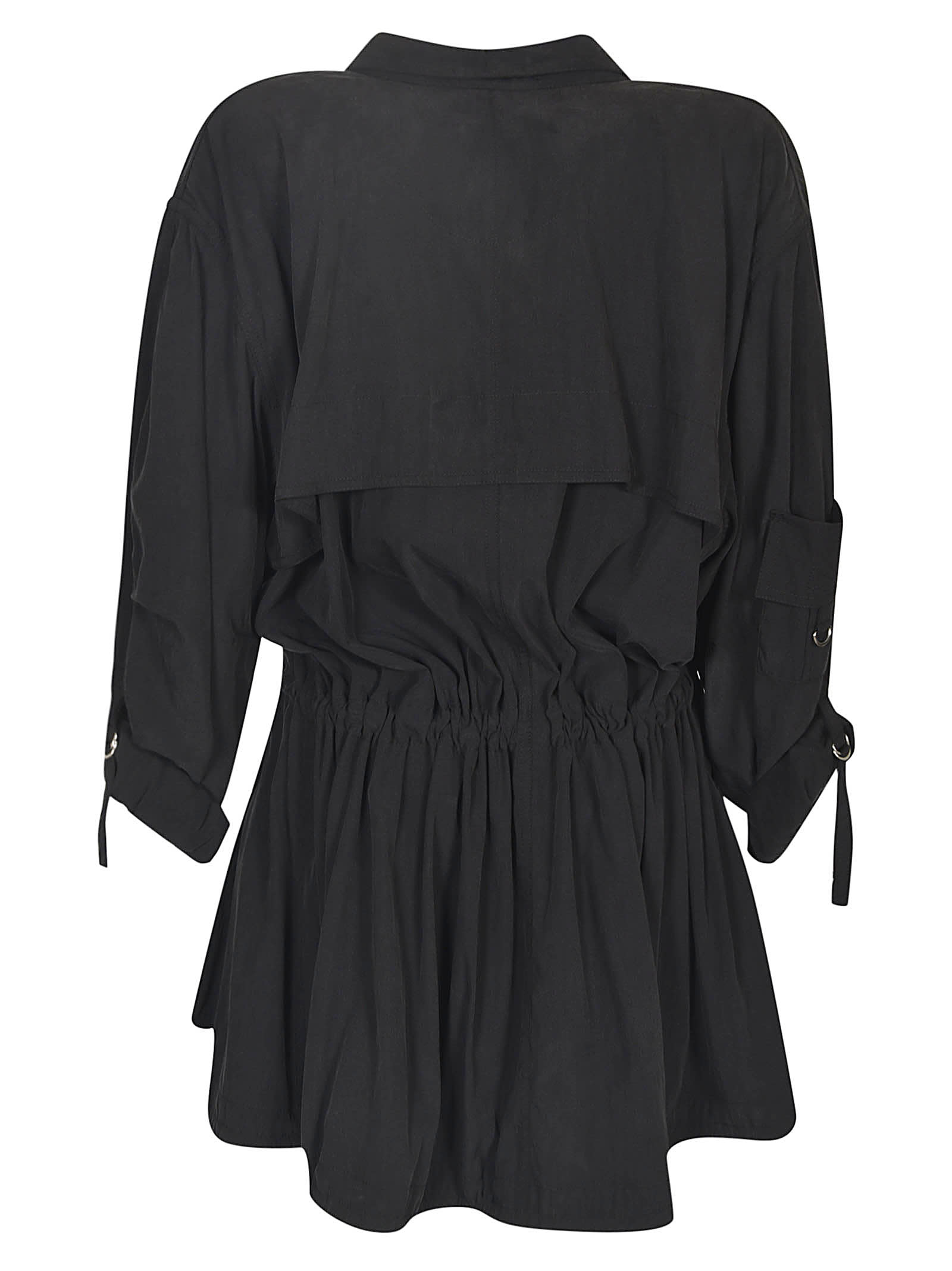Shop Isabel Marant Hanel Dress In Faded Black