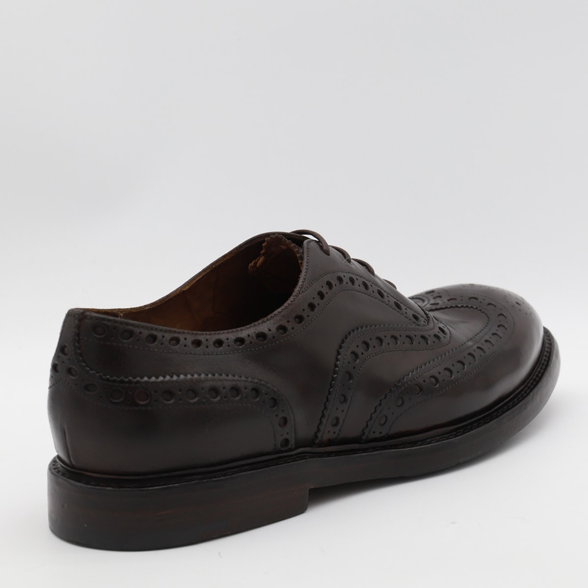 Shop Premiata Black Lace Up Shoes In Chestnut Lav.