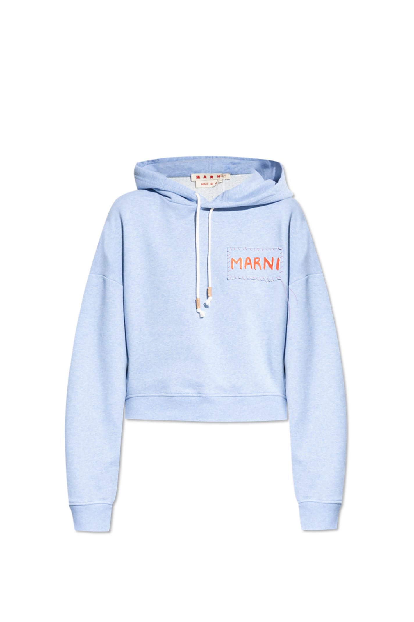 Shop Marni Sweatshirt In Blue