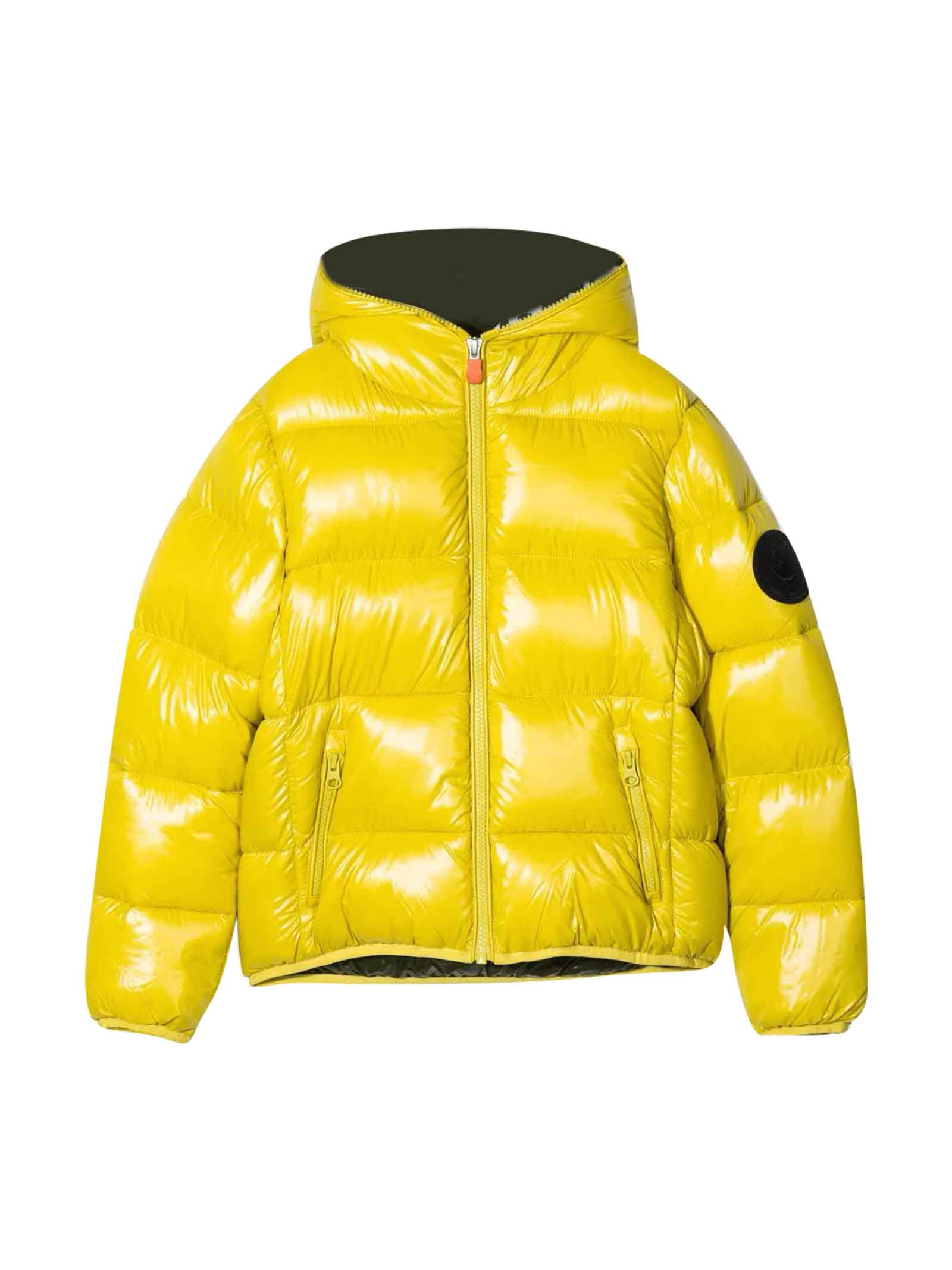 Save the Duck Kids Yellow Down Jacket