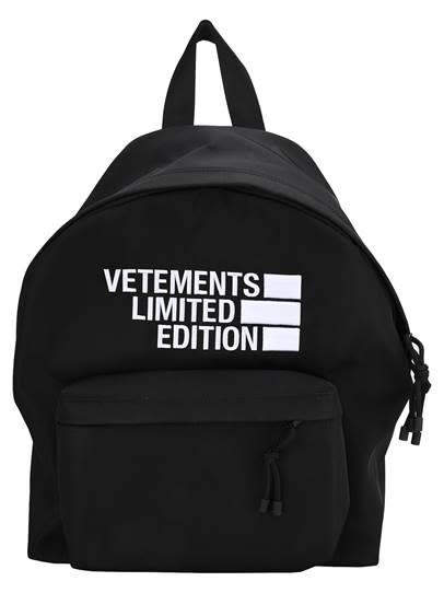 Vetements Logo Limited Edition Backpack
