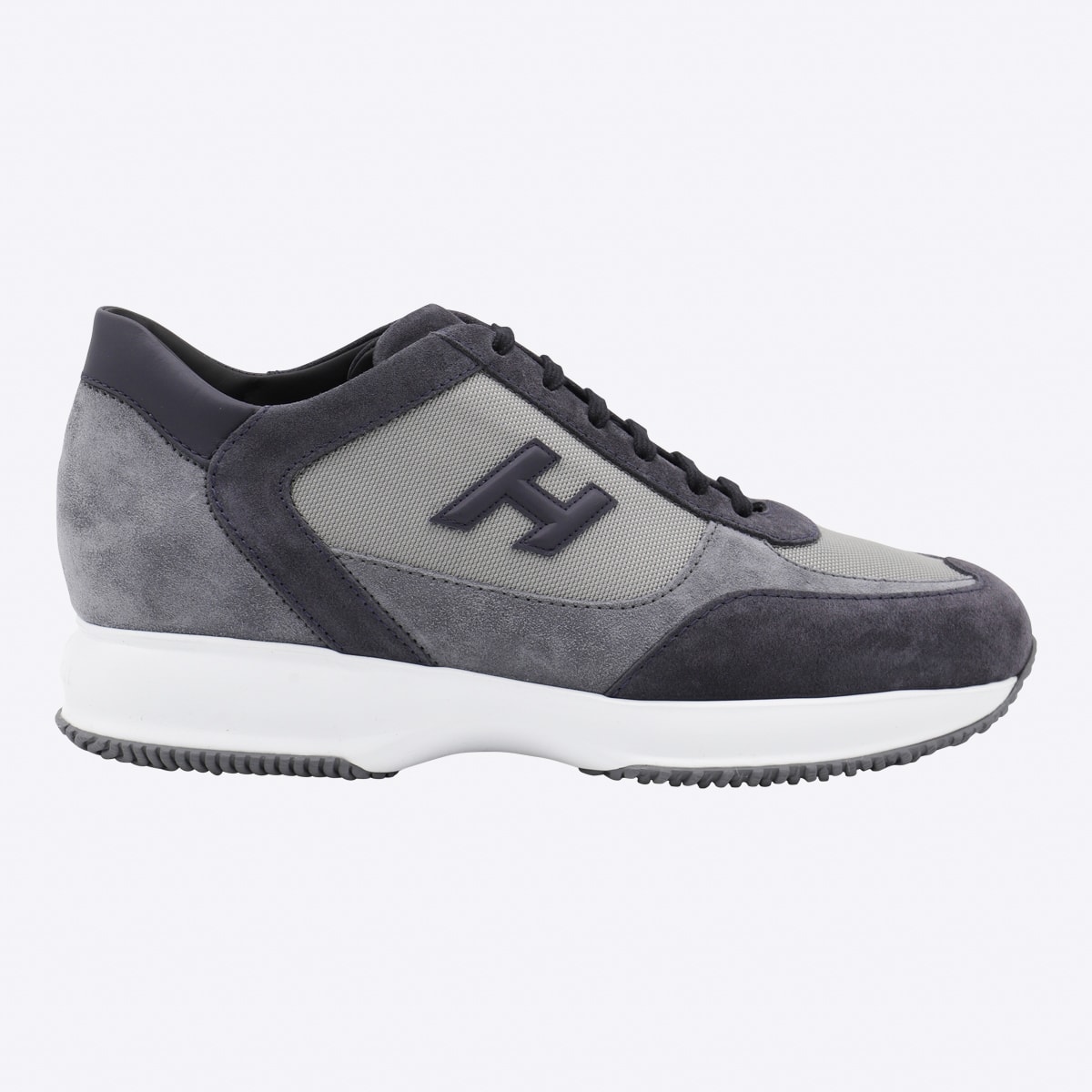 Black And Dark Blue Sneakers