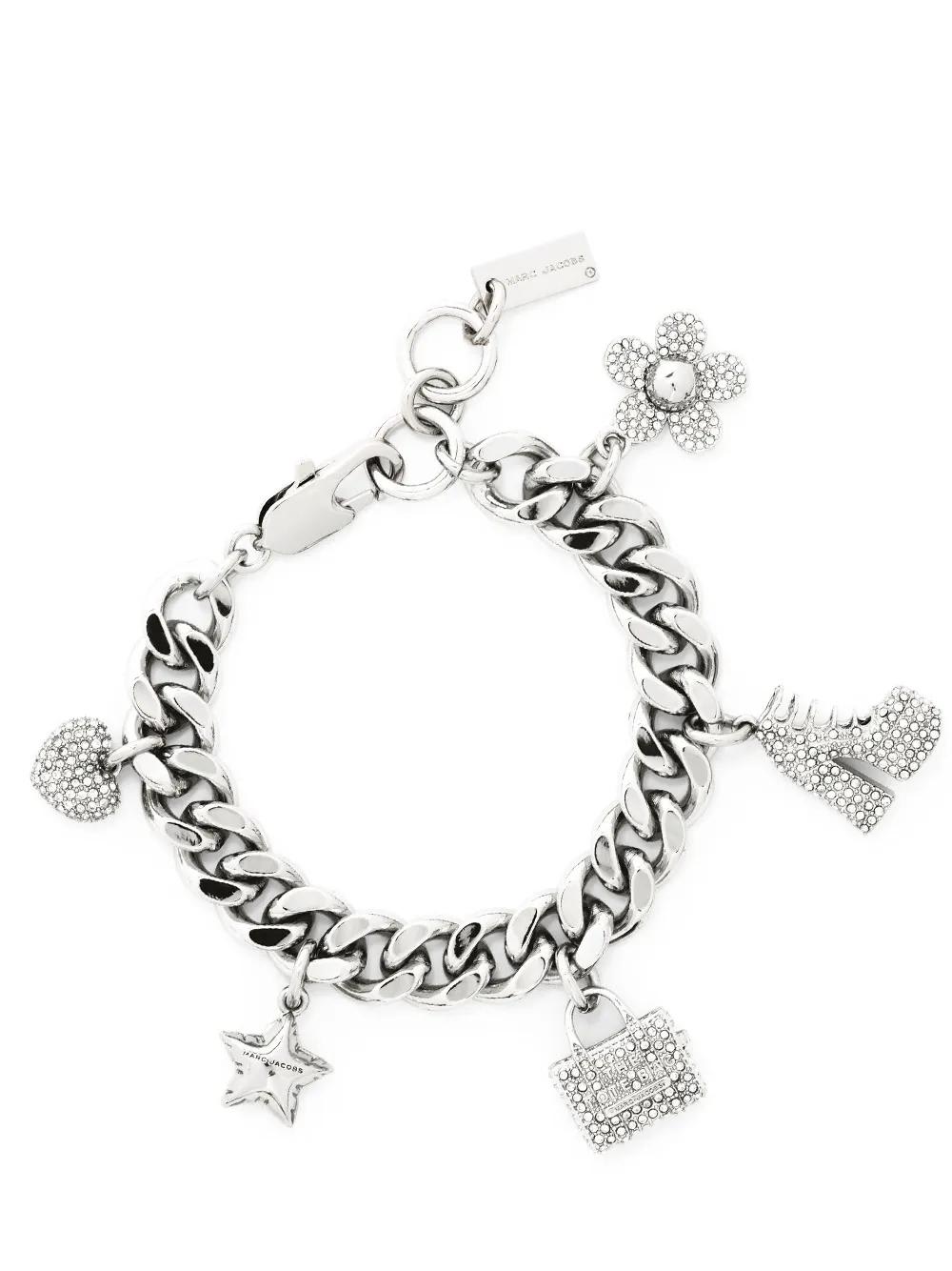 The Pave Mini Icon Charm Bracelet