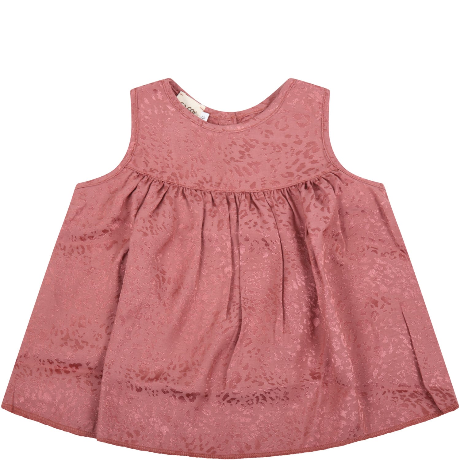 Caffe dOrzo Pink ada Dress For Babygirl