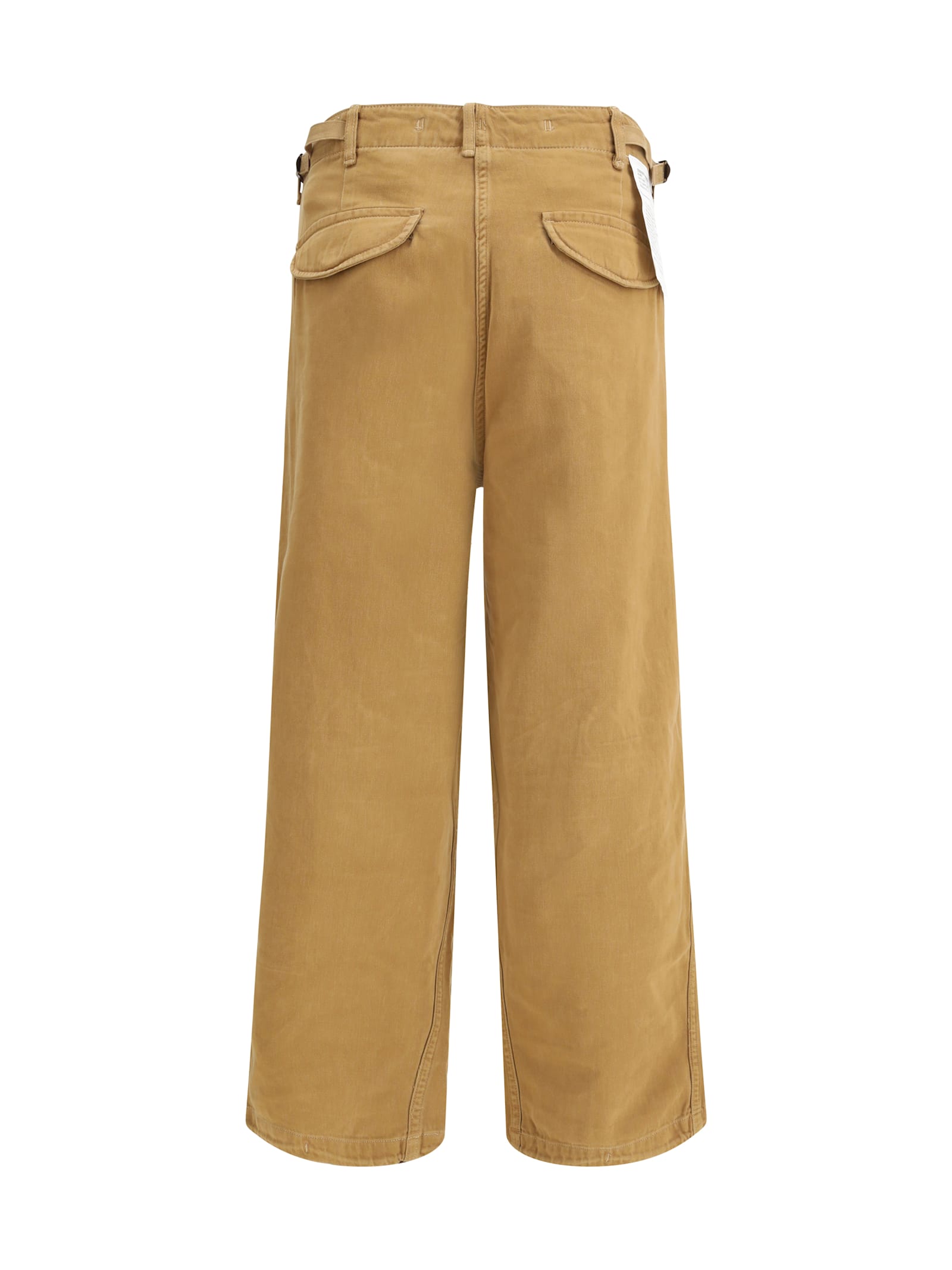 R13 Military Pants Light Brown In Brown