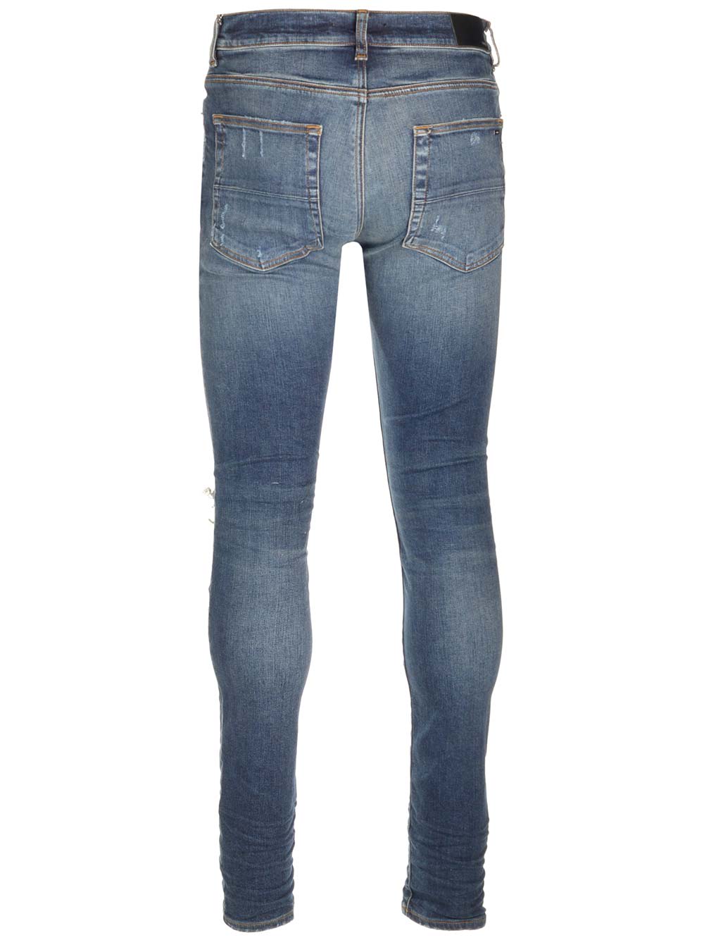 Shop Amiri Mx1 Skinny Jeans In Denim