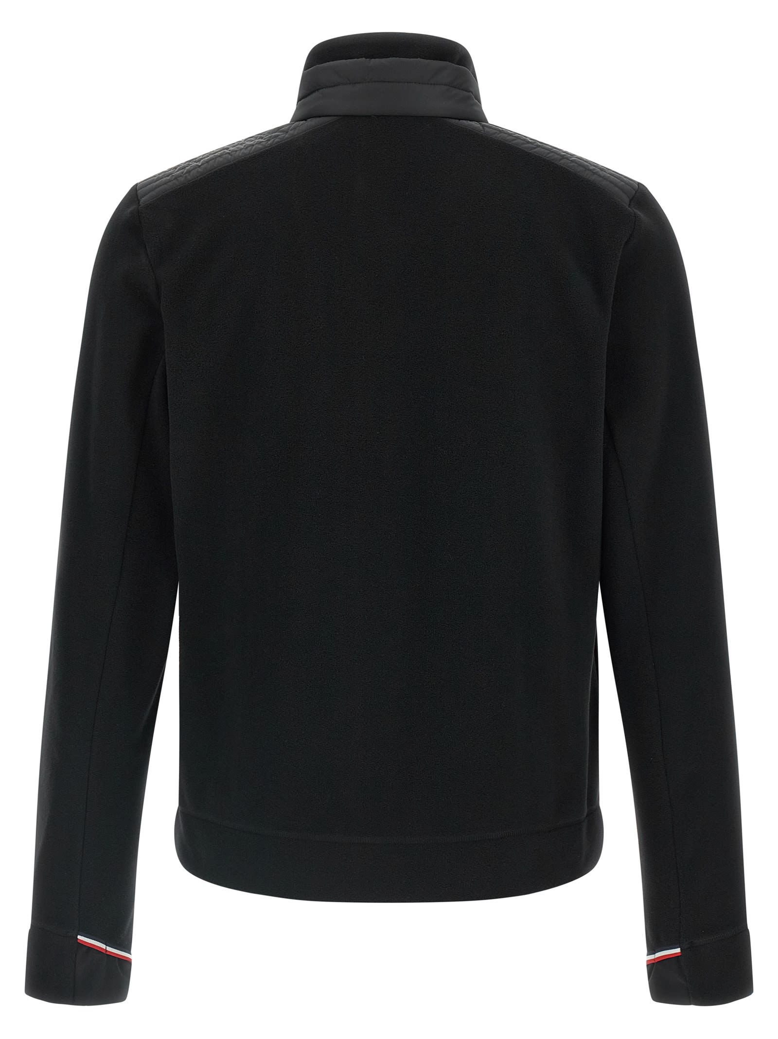Moncler Grenoble Rainwear Insert Sweatshirt In Black