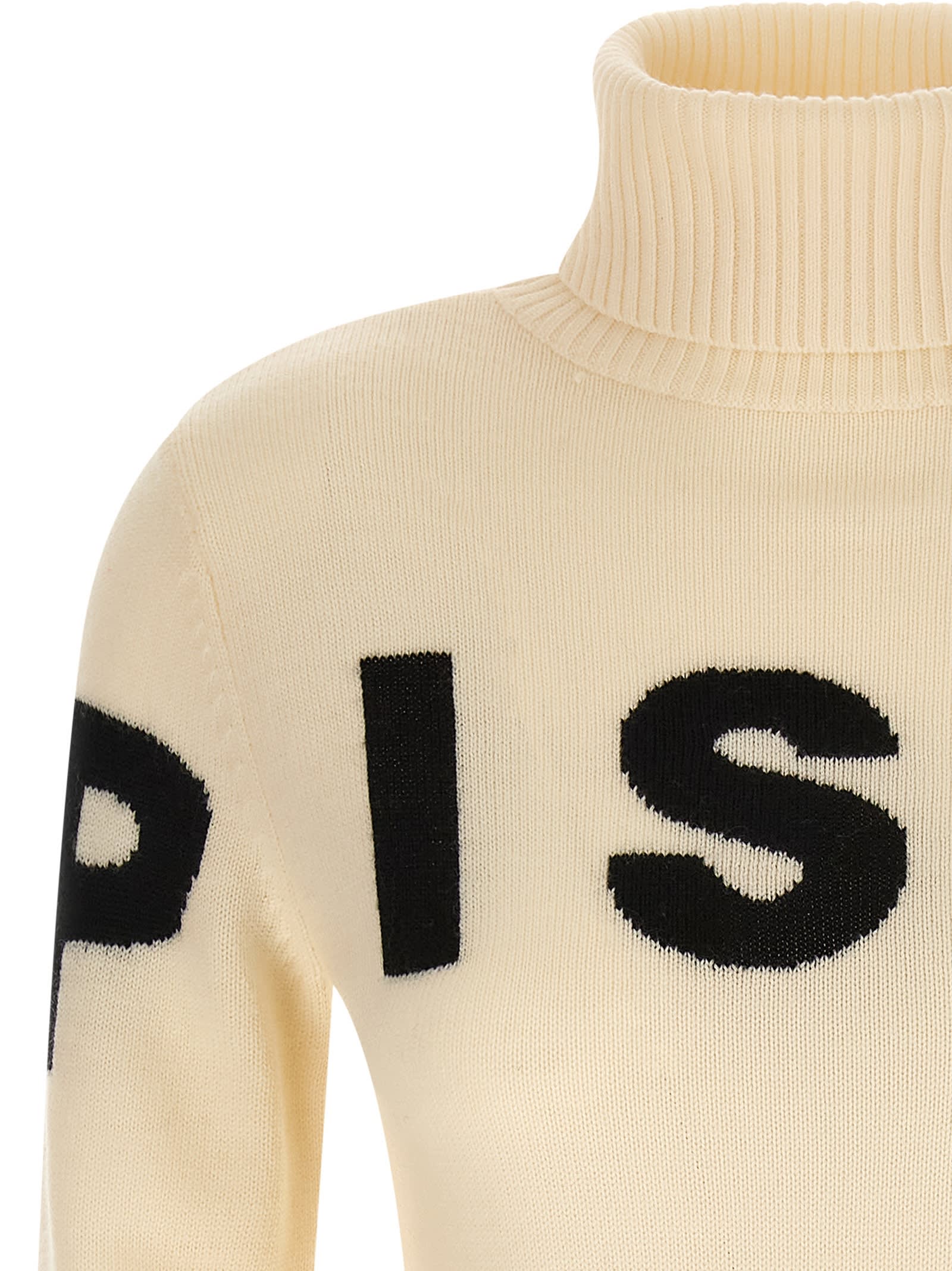 Perfect Moment Piste Sweater In Neutral