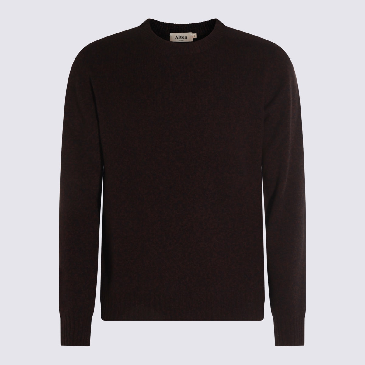 Brown Wool Knitwear