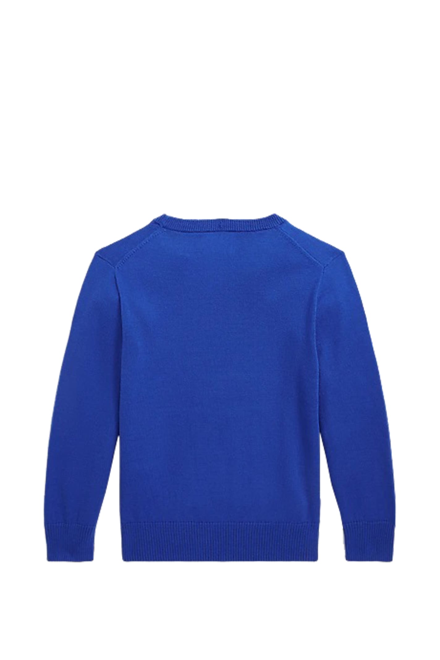 Shop Ralph Lauren Cotton Sweater In Blue