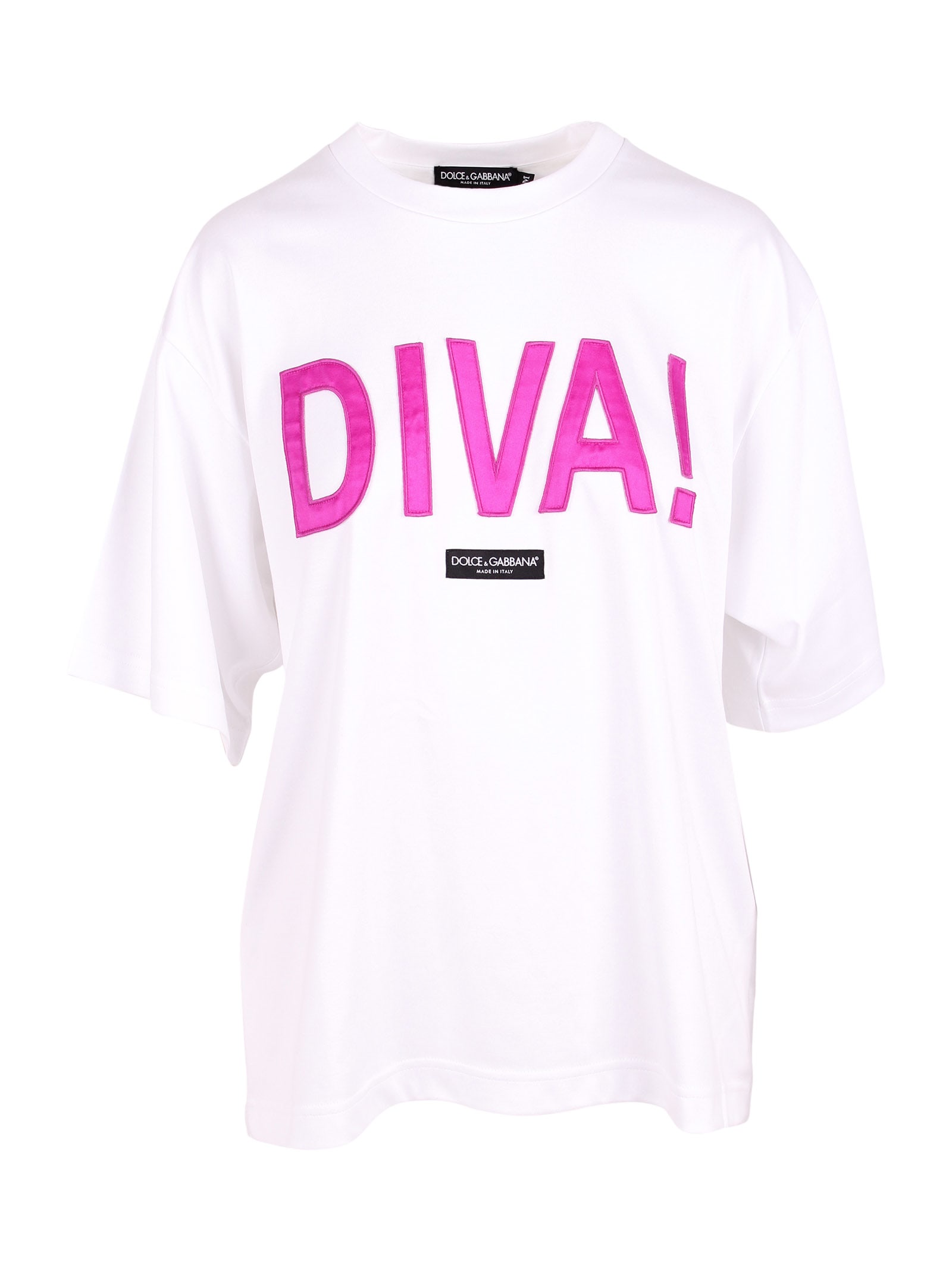 Dolce & Gabbana diva! Cotton T-shirt