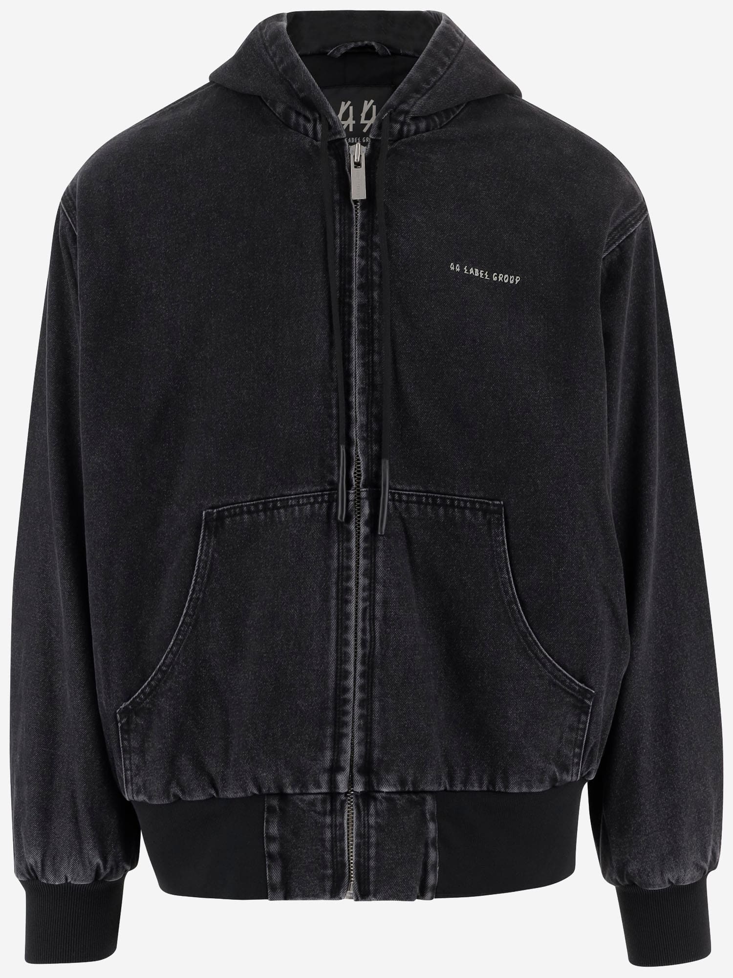 44 Label Group Sorrow Cotton Denim Jacket In Blue