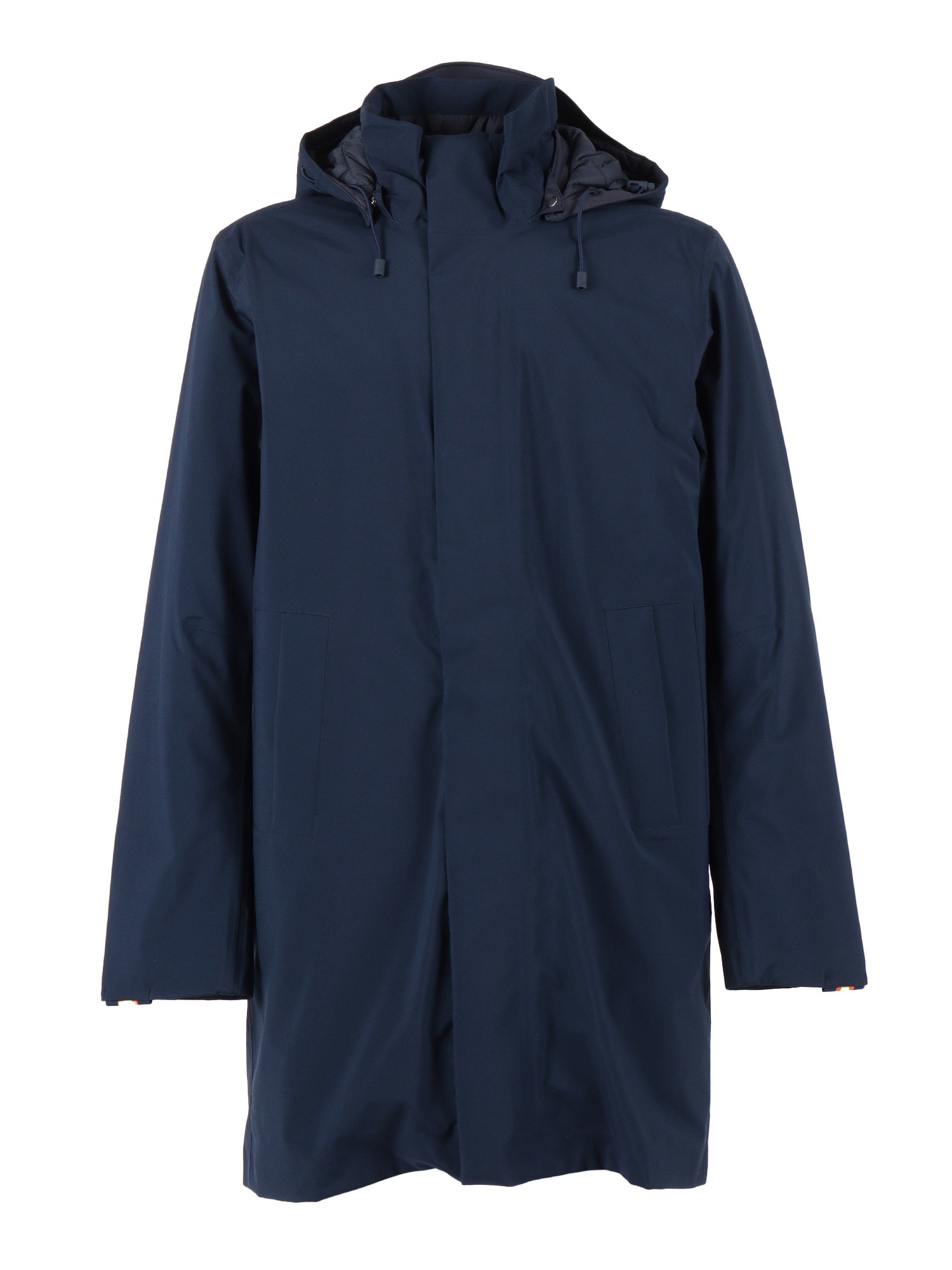 K-way Thomal Bonded Padded Down Jacket In Blue