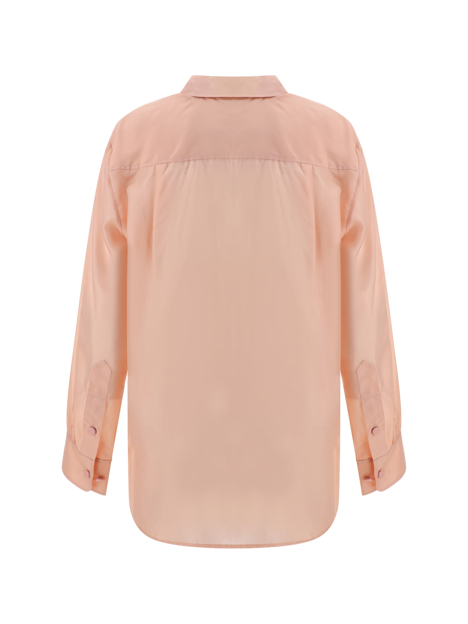 Shop Zimmermann Halliday Manstyle Shirt In Pink