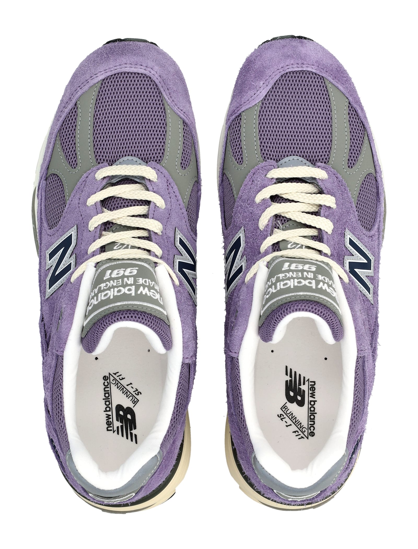 New Balance Made In Uk 991v2 Grounded Pastels Sneakers In Purple