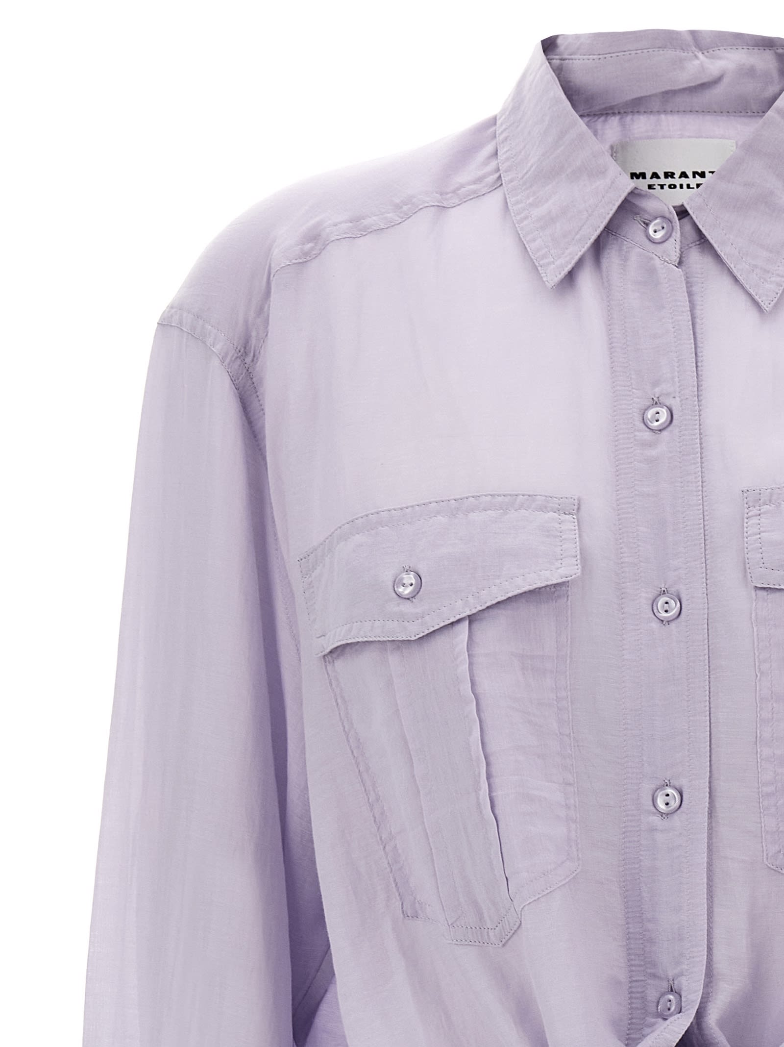 Isabel Marant Étoile Shirt Isabel Marant Etoile Woman Color Violet In Purple