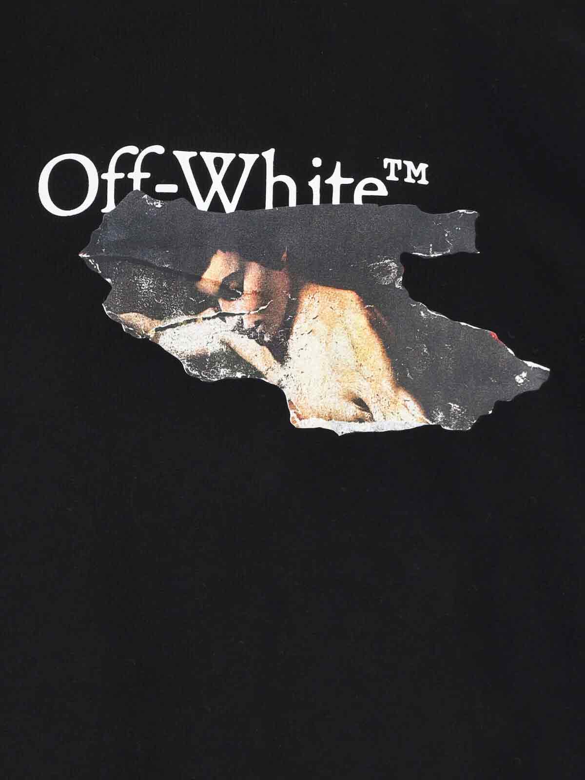 Off-white T-shirt In Black