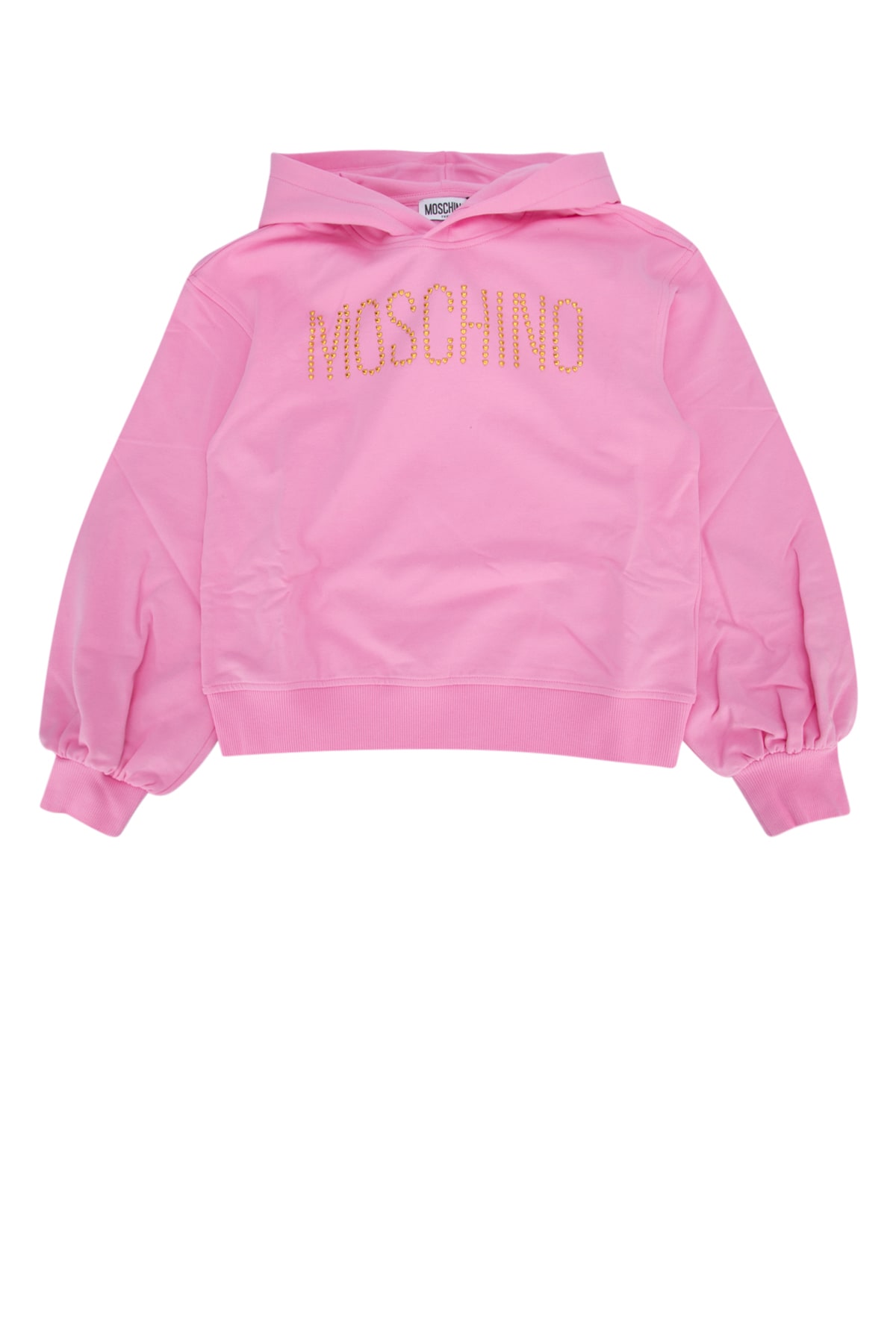 Moschino Logo-embellished Sweatshirt In Begoniapink