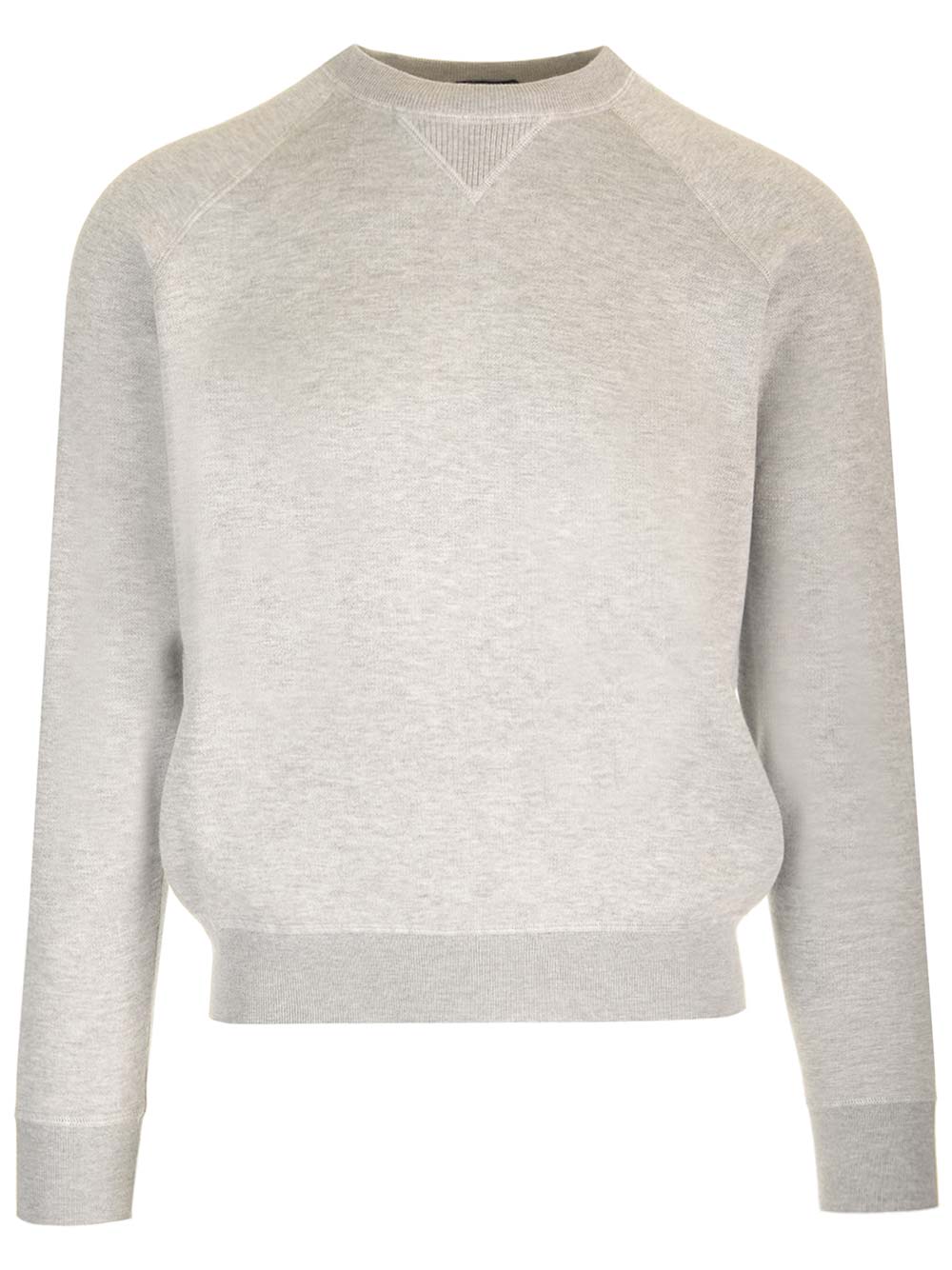 Tom Ford Double Face Sweatshirt In Grey