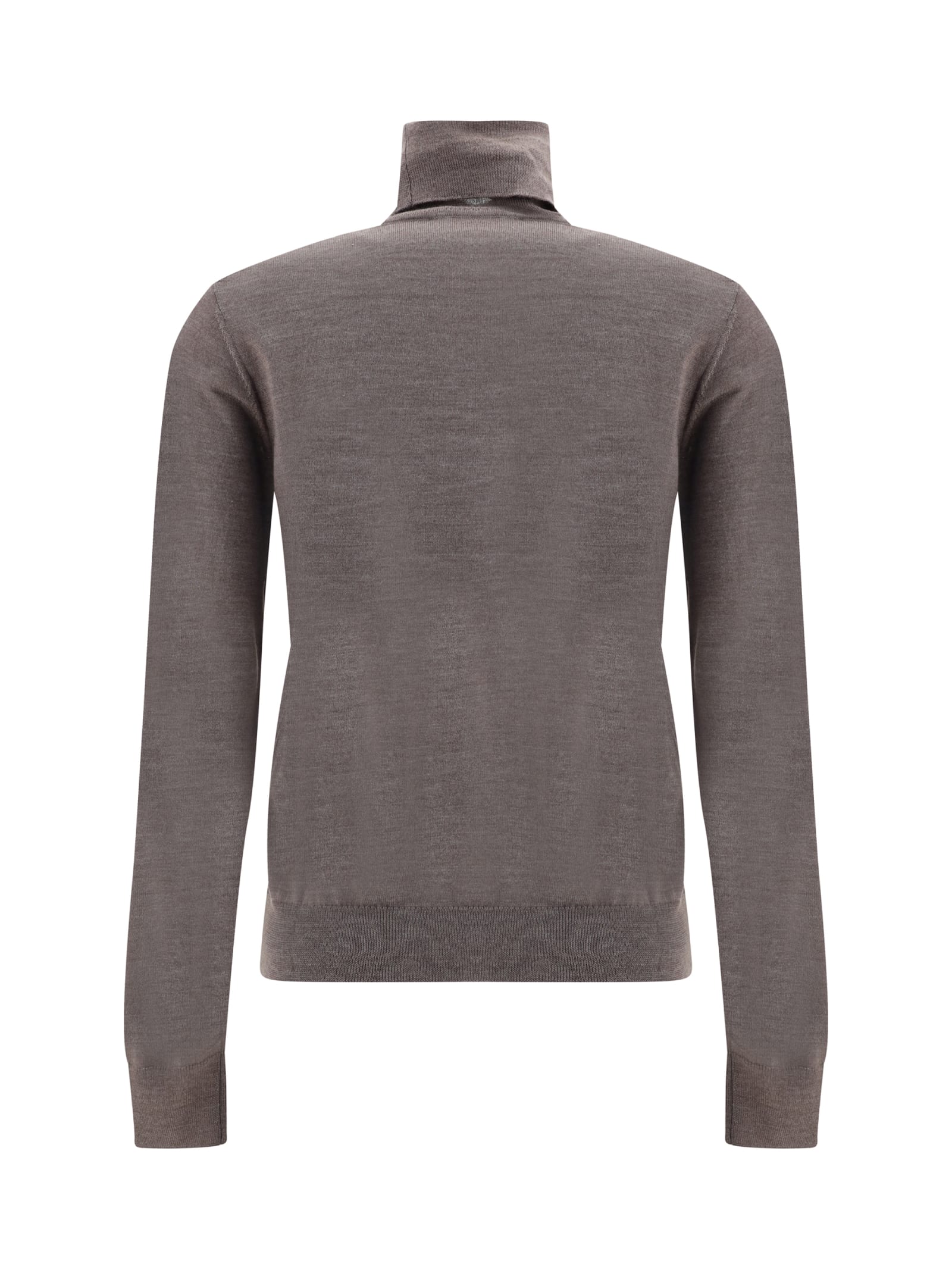 Shop P.a.r.o.s.h Linfa24 Turtleneck Sweater In Visone