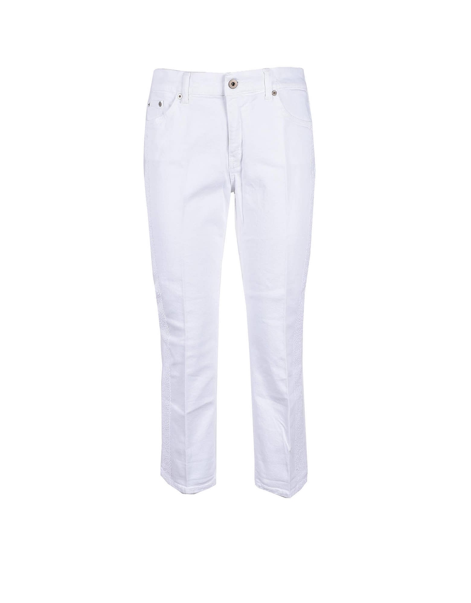 Dondup Womens White Jeans
