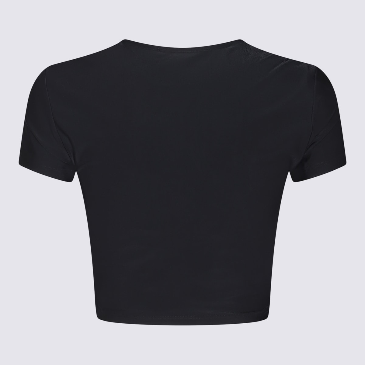 Versace Jeans Couture Black & Pink Chromo Couture Logo T-shirt In Black