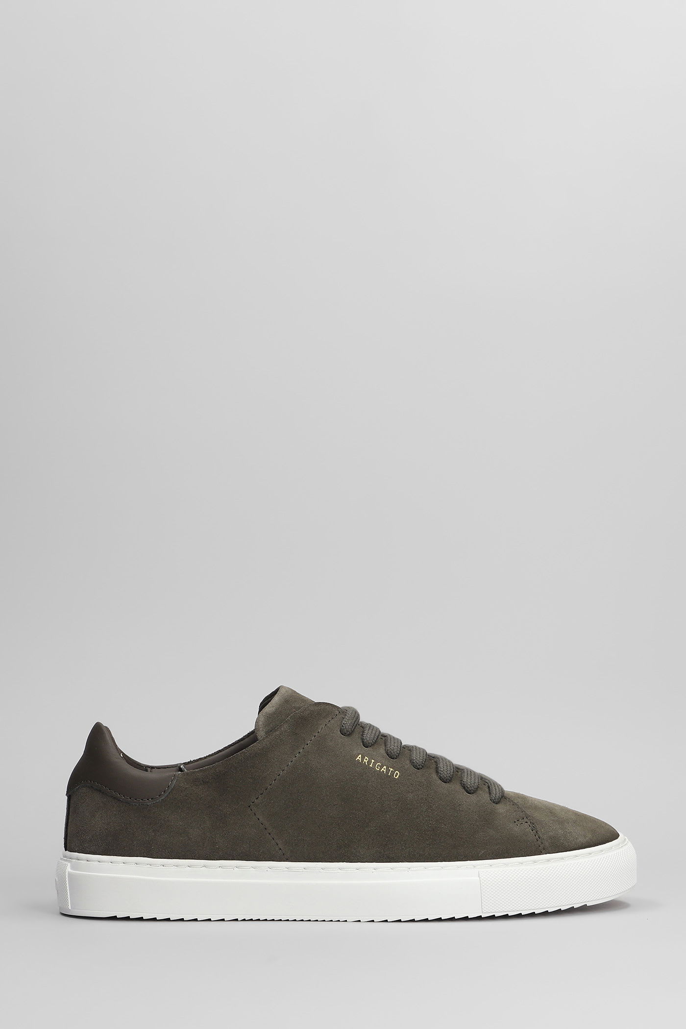 Axel Arigato Clean 90 Leather Sneakers In Gray