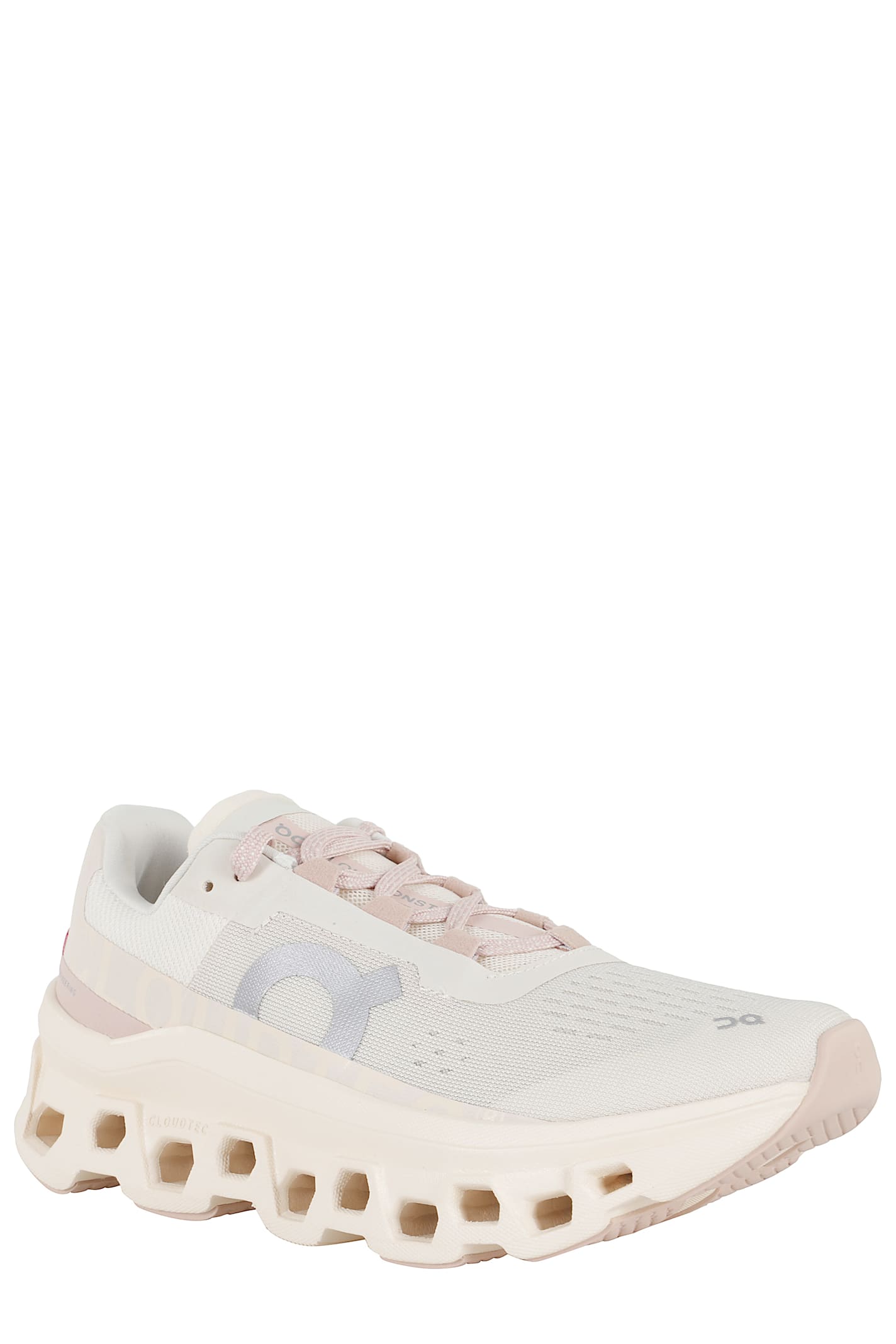 On Cloudmster 61.97785 Sneaker Womens Us 8.5 Mo Fawn Running Shoes Dwa570 In White