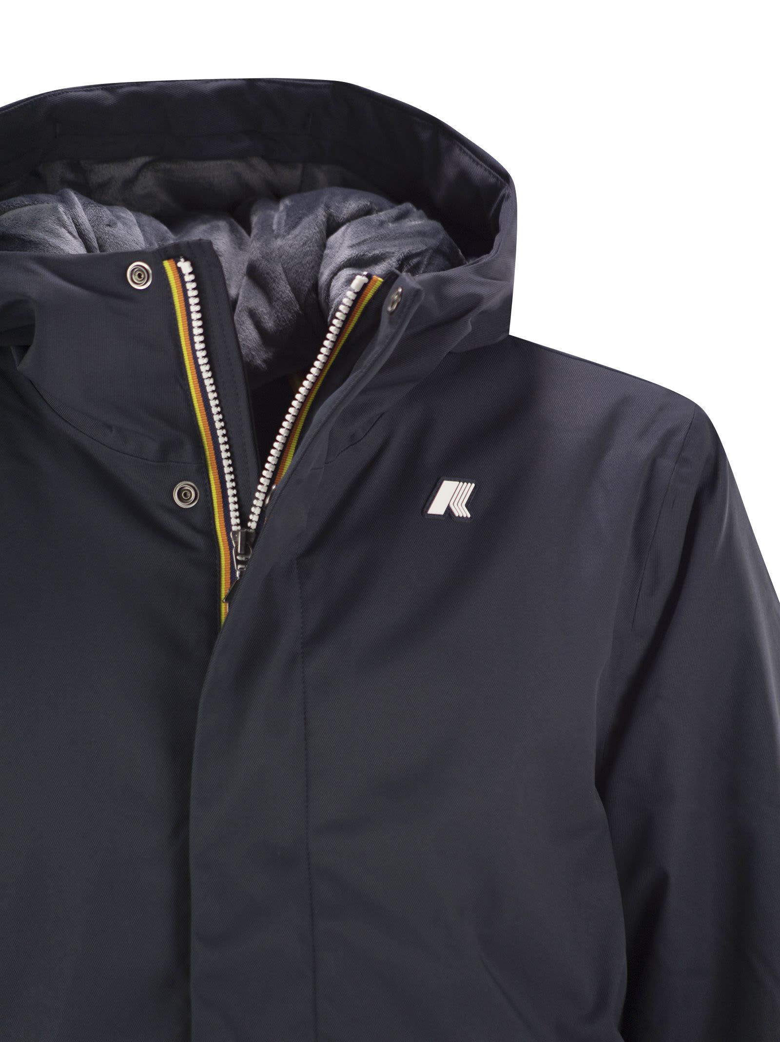 K-WAY JACKO - HOODED PADDED JACKET 