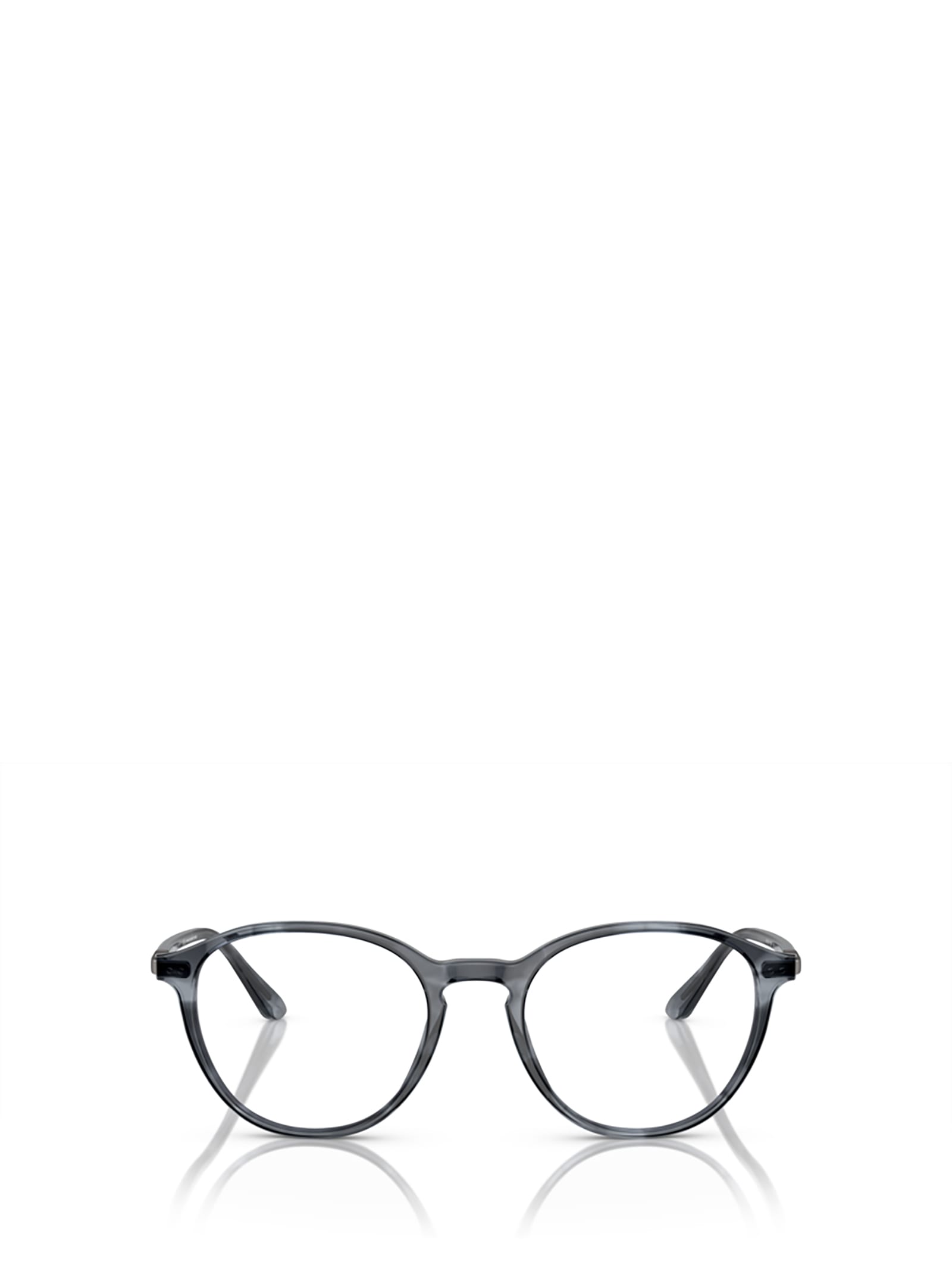 Giorgio Armani Eyeglasses In Striped Blue