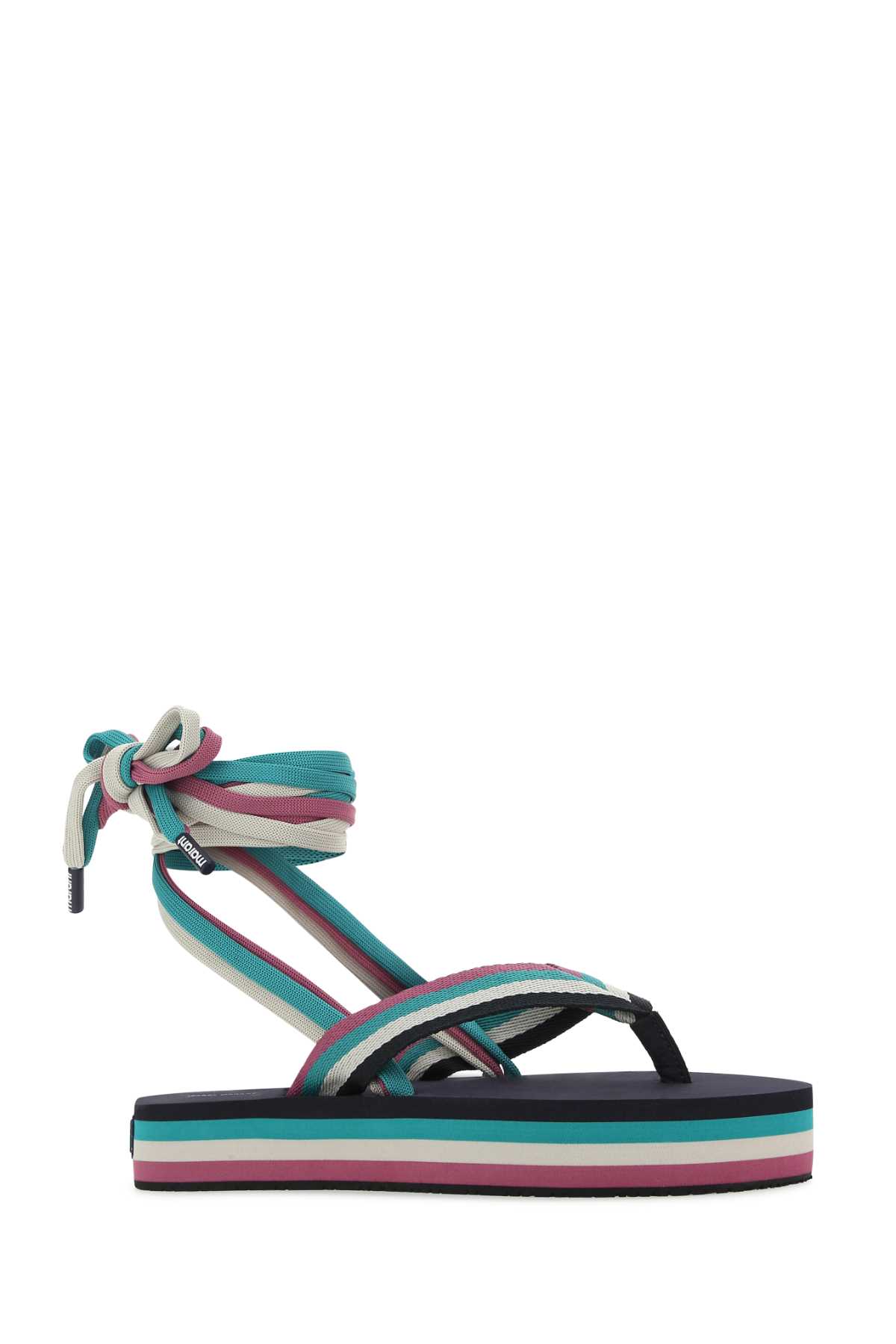 Marant Etoile Multicolor Polyester Playa Thong Sandals In 60gr