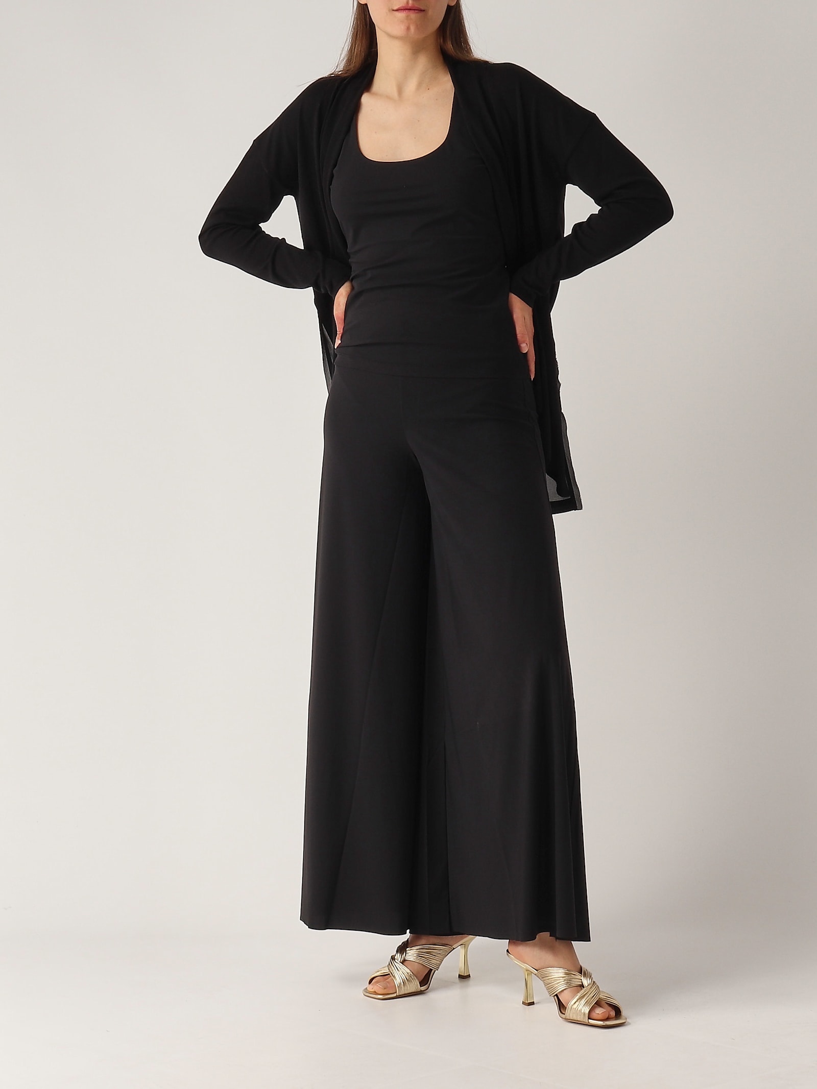 Maliparmi Seta Cardigan In Black