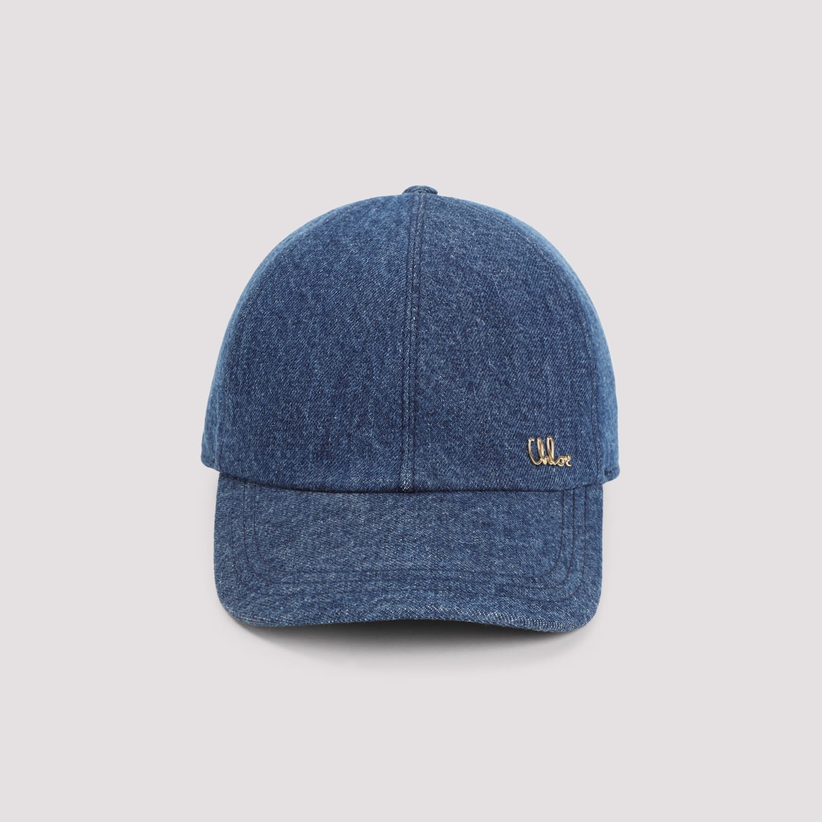 Chloé iconic Denim Baseball Cap