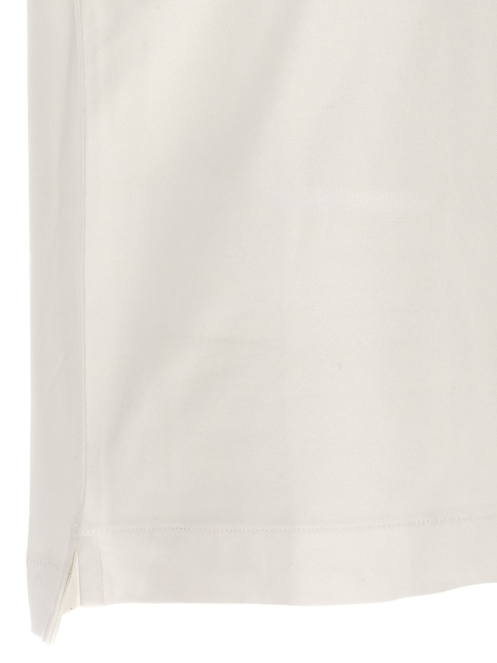 Shop C.p. Company The Metropolis Series Polo Shirt In White