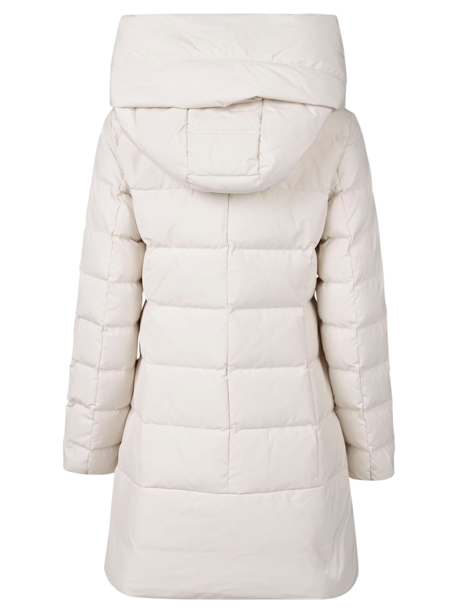 Shop Woolrich Puffy Prescott Parka In Milky Cream