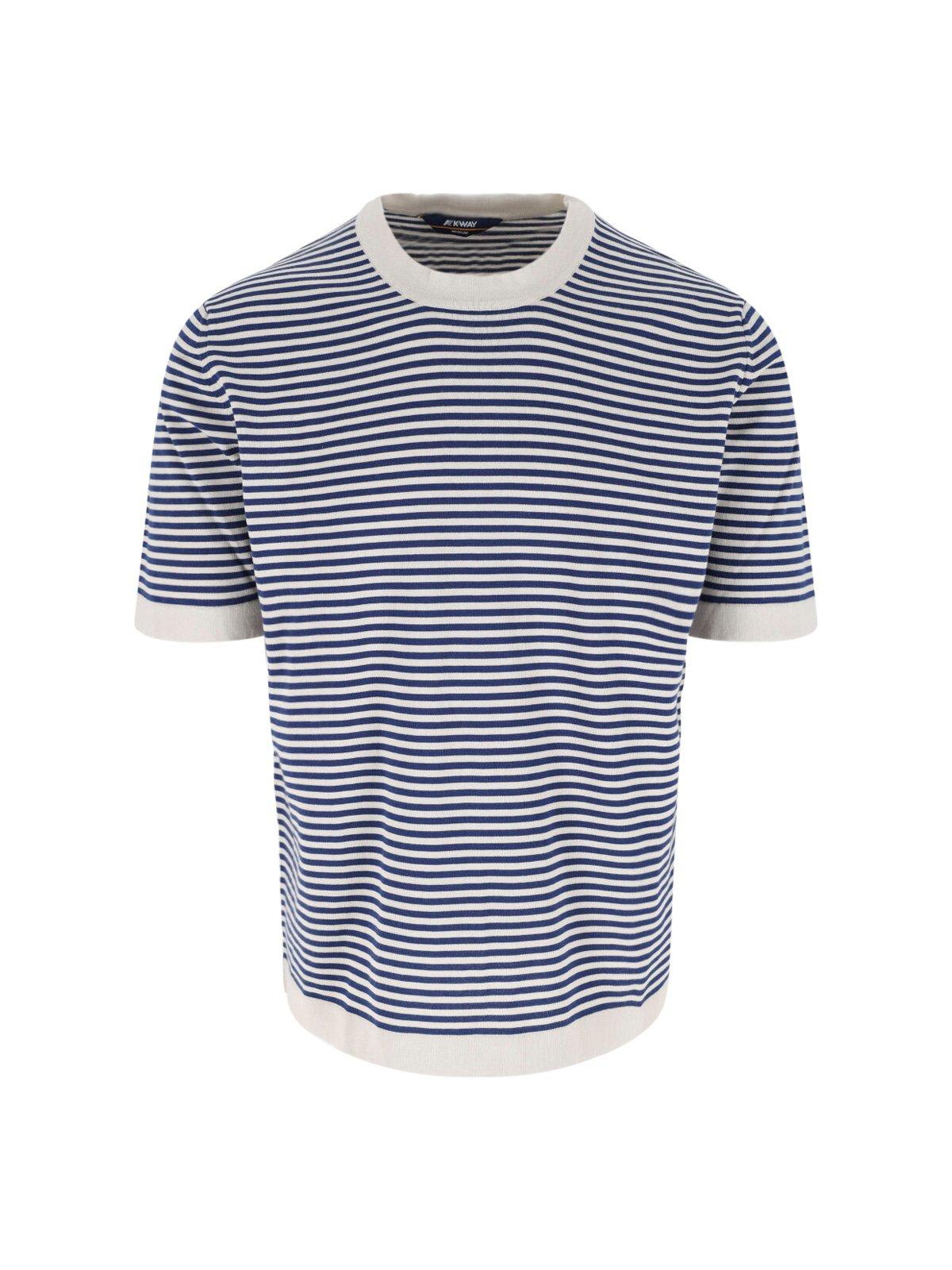 Striped Crew Neck T-shirt