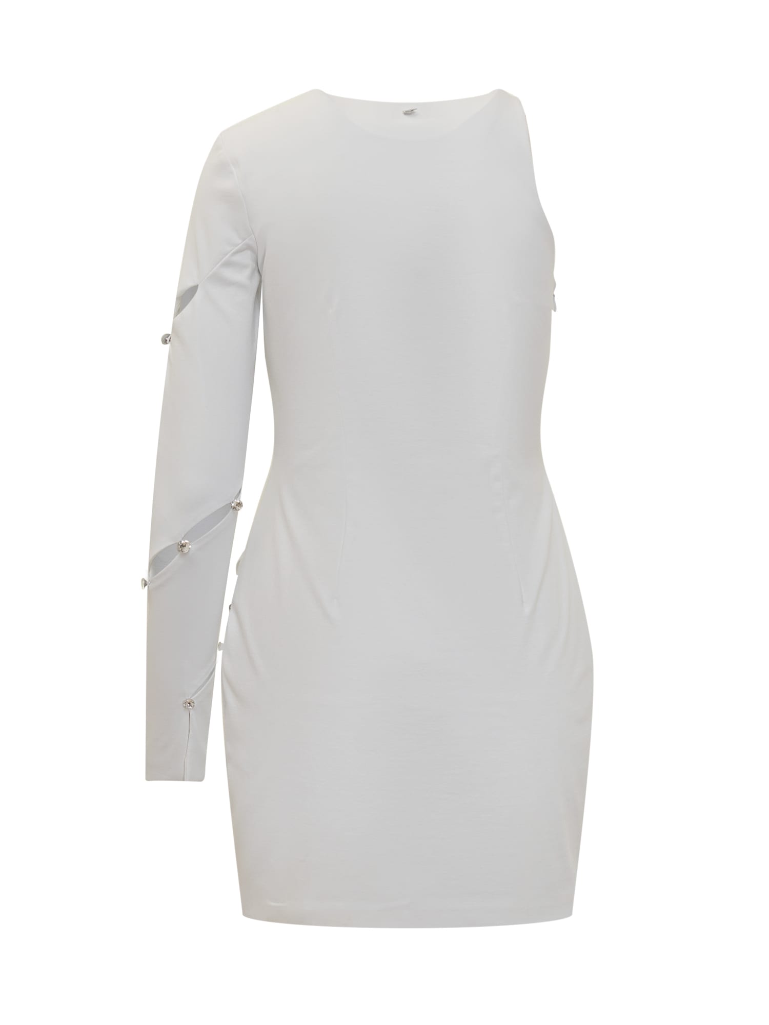 Shop Chiara Ferragni Hole 926 Dress In White