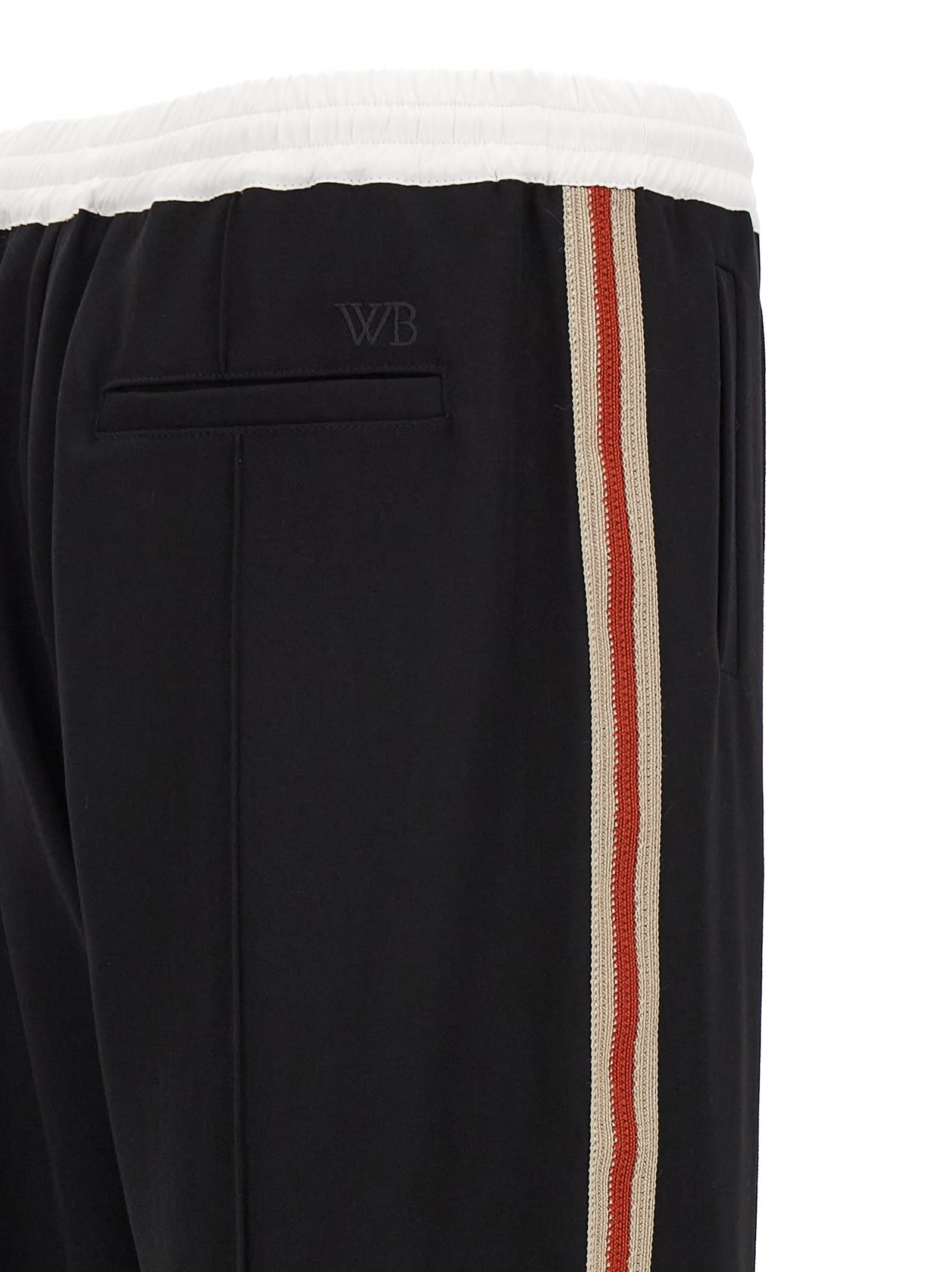 Shop Wales Bonner Rest Trouser Joggers In Black