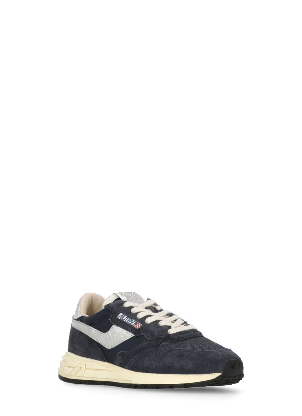Autry 'reelwind' Blue Low Top Sneakers With Logo Patch On Tongue And Side And Logo Lettering On The Heel In Blue
