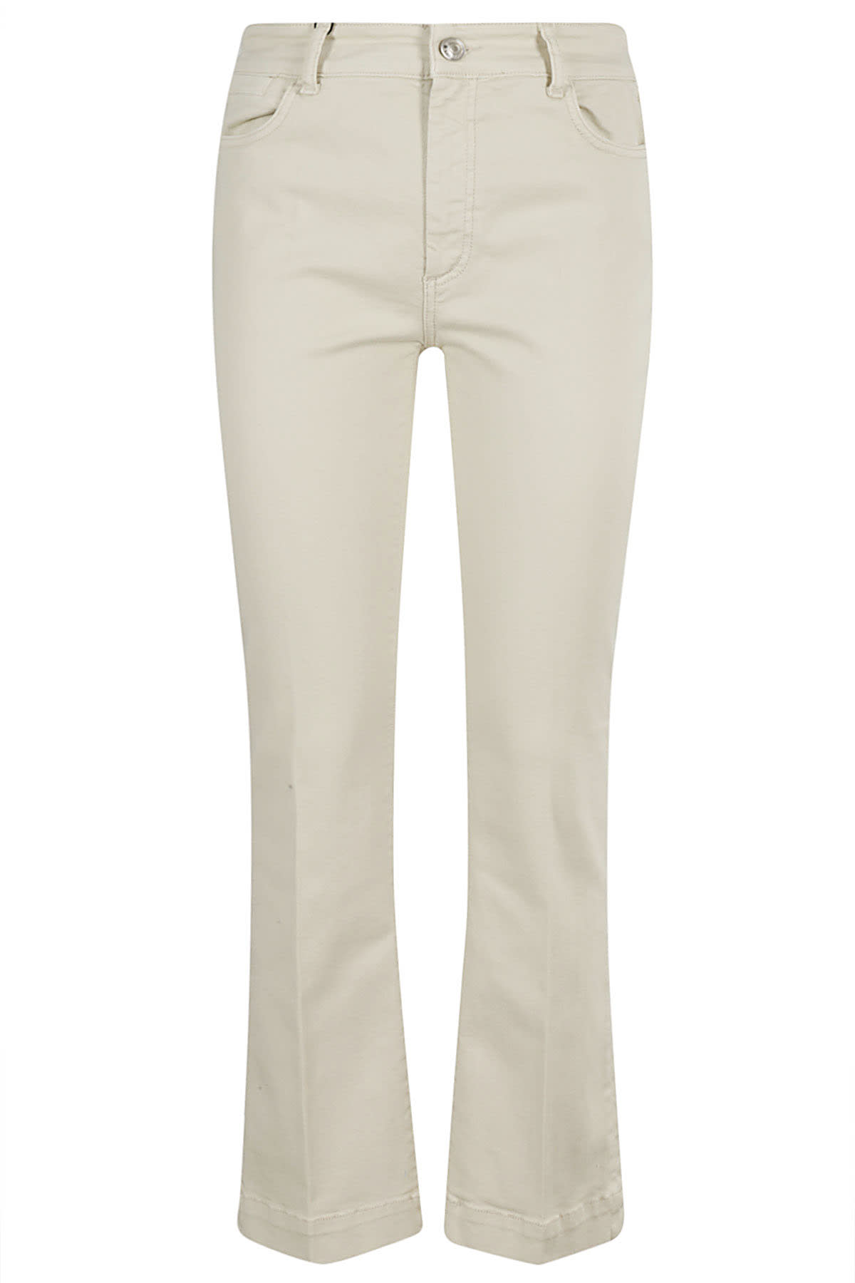 Nilly Button Detailed Straight Leg Jeans