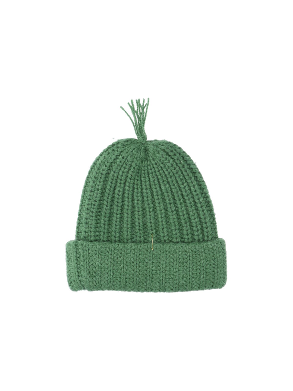 Mythinks Logo-label Beanie Hat In Green