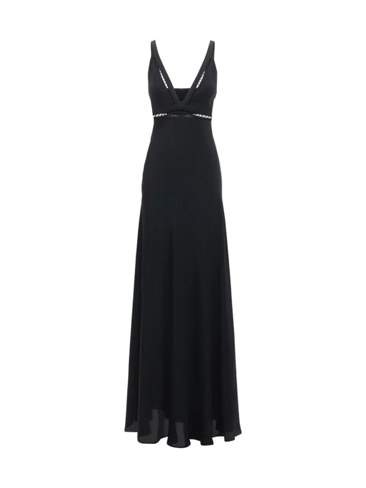 Giovanni Bedin Slip Fitted Long Dress W/ajour