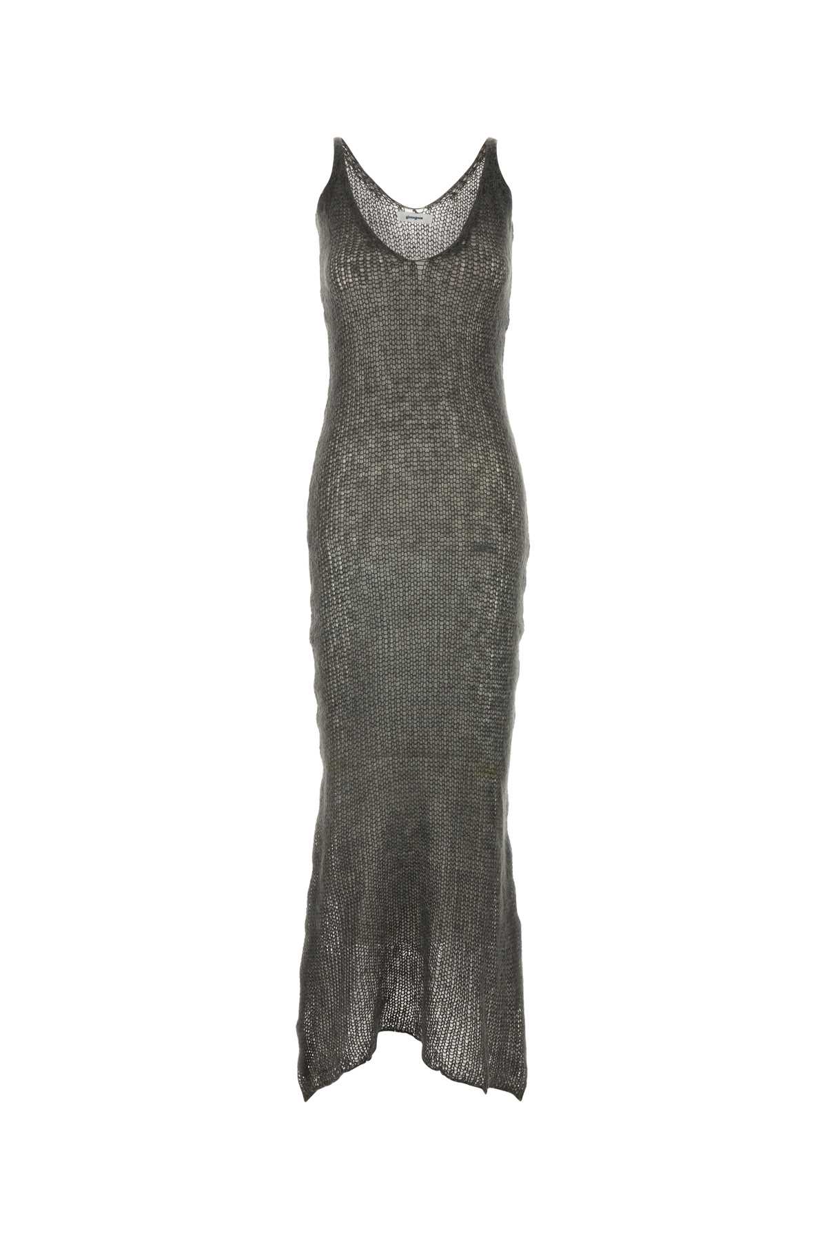 Dark Grey Nylon Blend Ana Dress