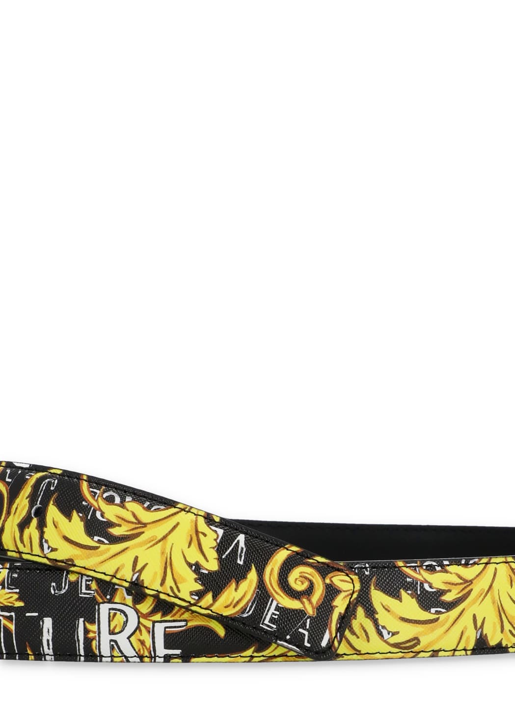 Versace Jeans Couture Men's Reversible Logo Atom Belt