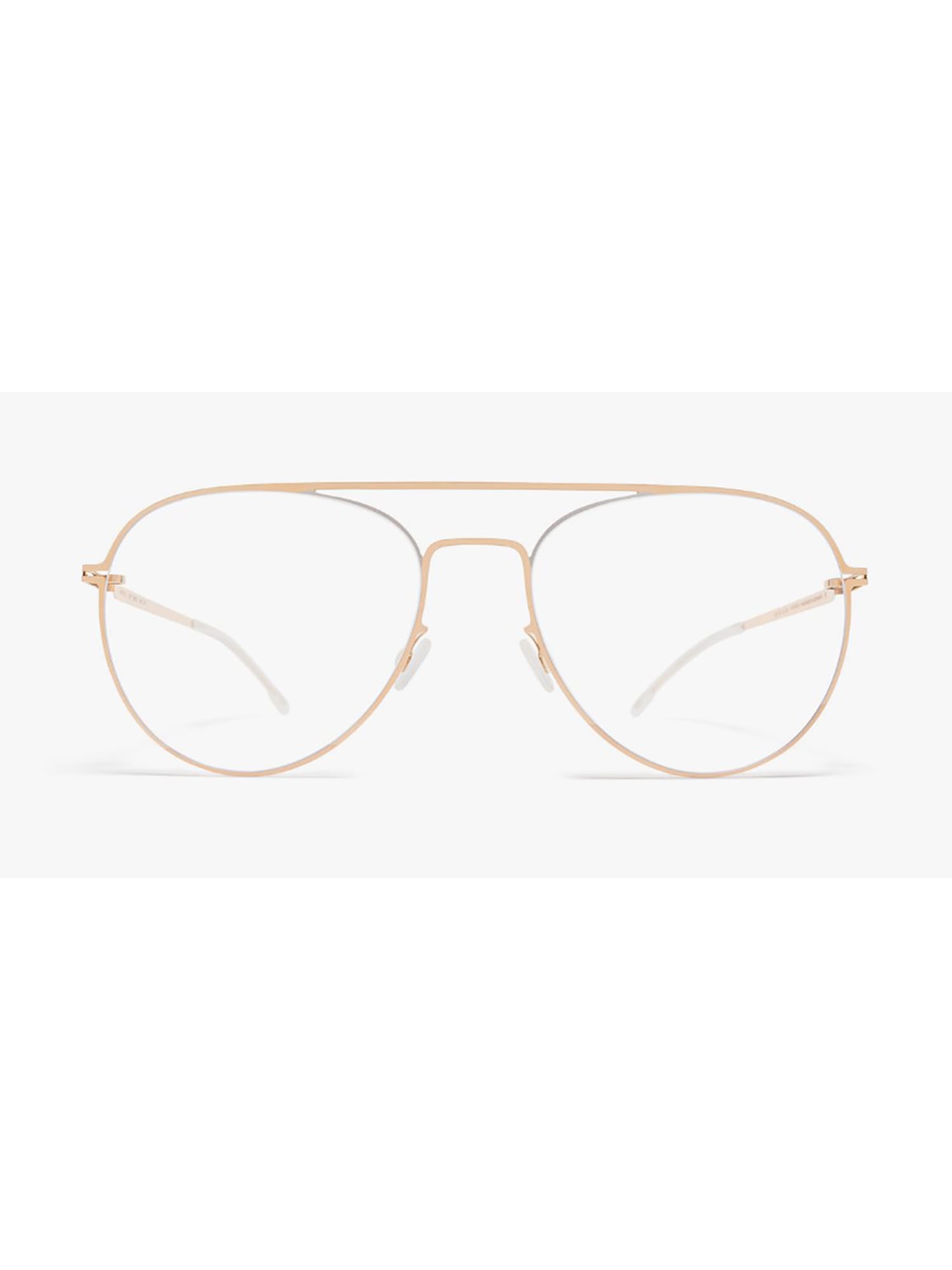 Shop Mykita Eero Eyewear In Silver/champagnegol