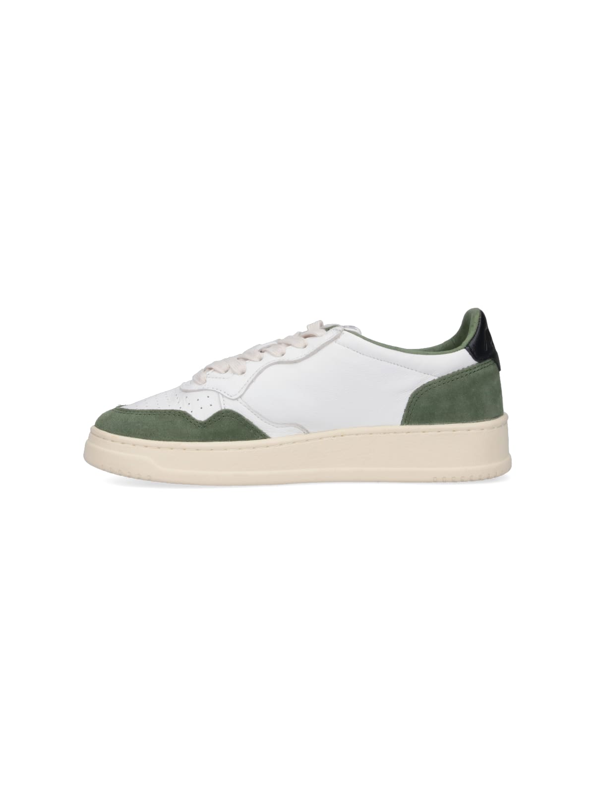 Shop Autry Medalist Low-top Sneakers In Militare+nero