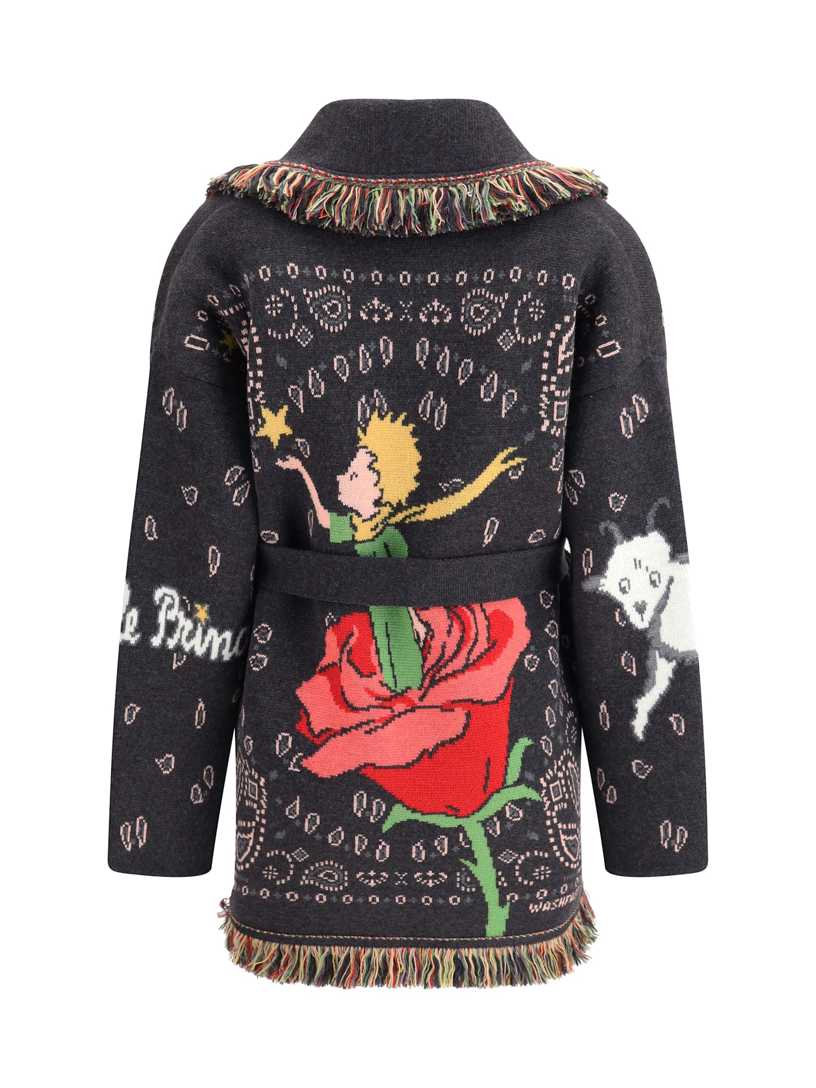 Alanui Collab The Little Prince Cardigan In Gray