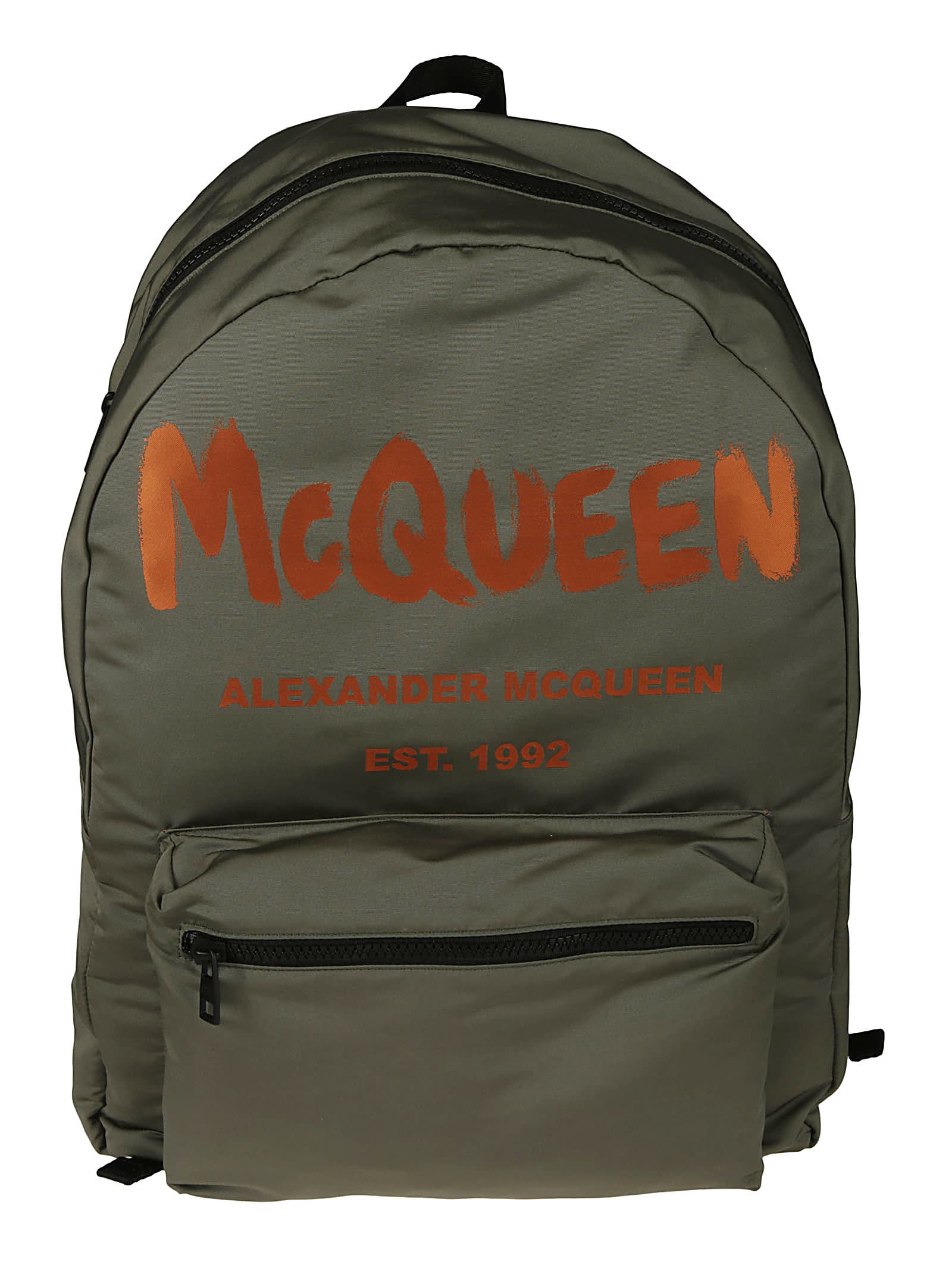 Alexander McQueen Logo Oversized Backpack